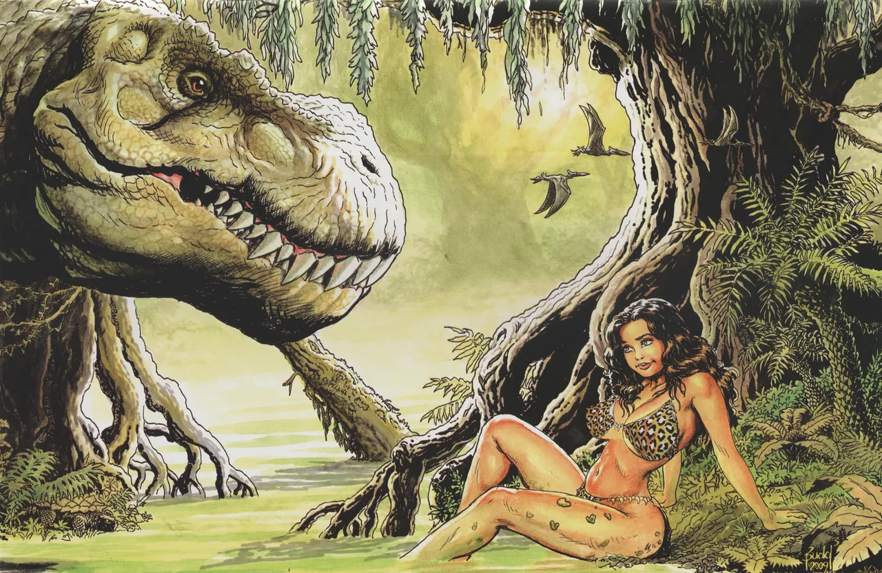 Cavewoman - Prehistoric Pinups 7 page 2 full