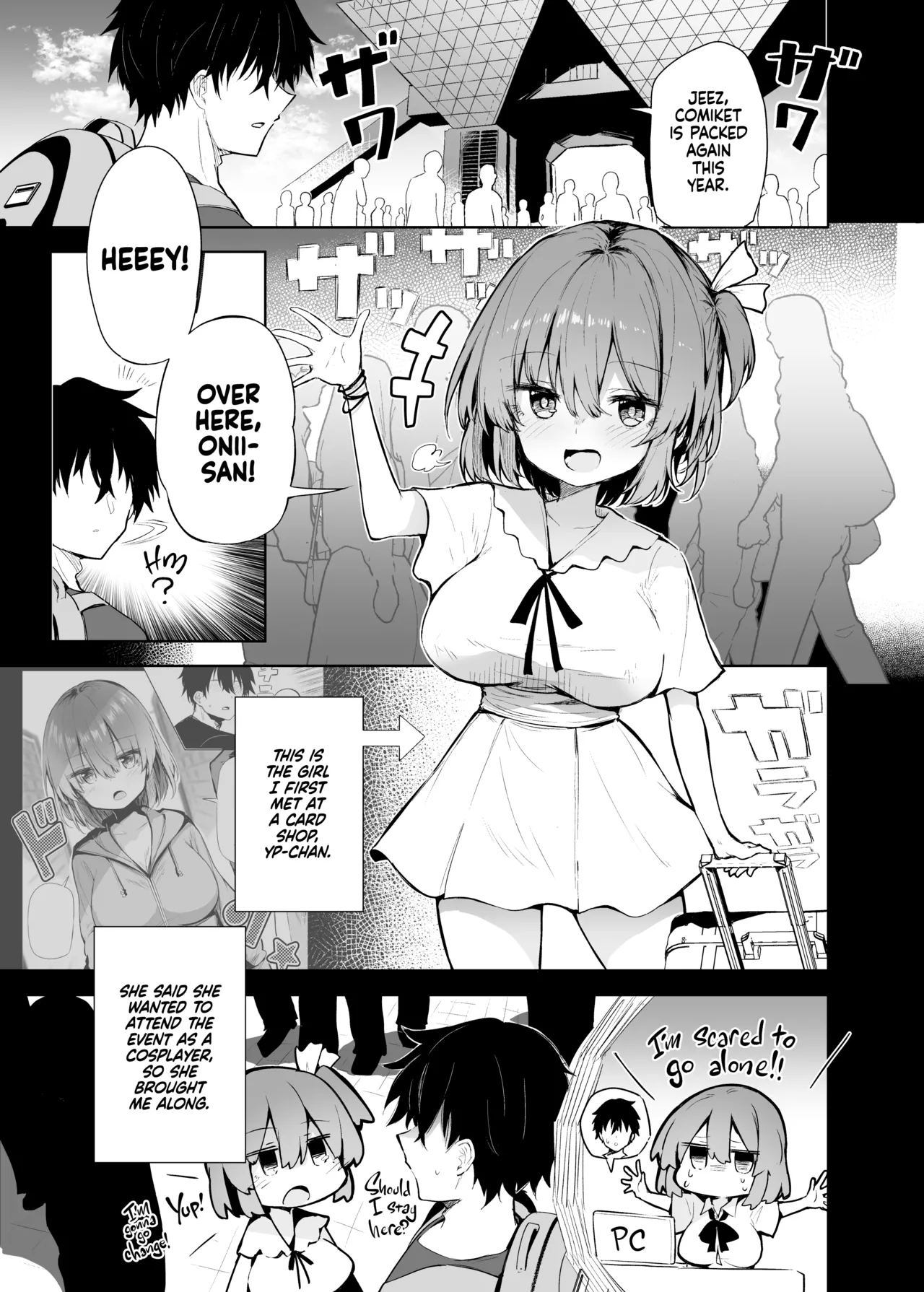Having Sex With a Dark Magician Girl Cosplayer at Comiket | Comike de BMG Cosplayer to Off-Pako Sex page 5 full