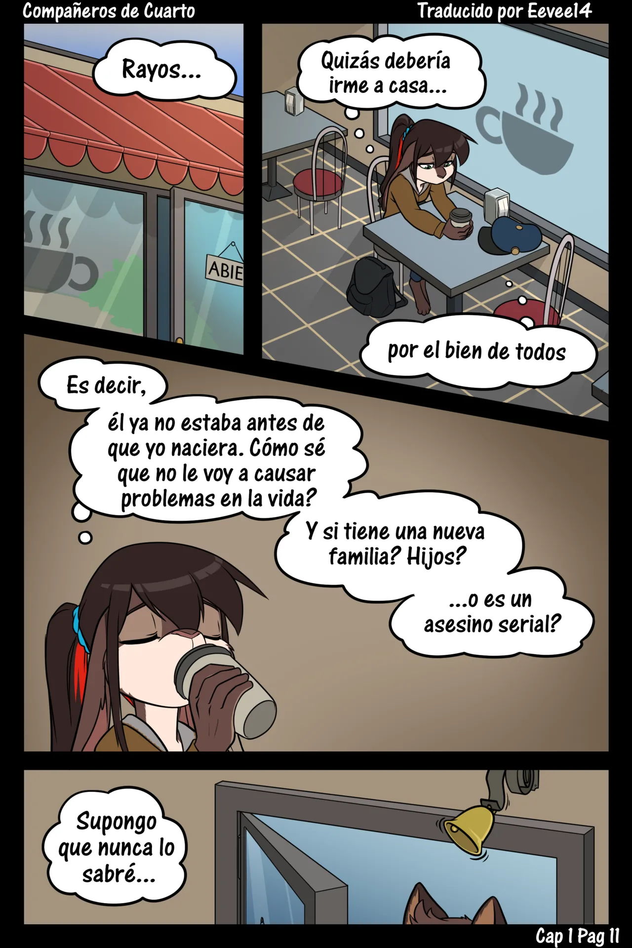 Capítulo 1: Compañeros de Cuarto page 11 full