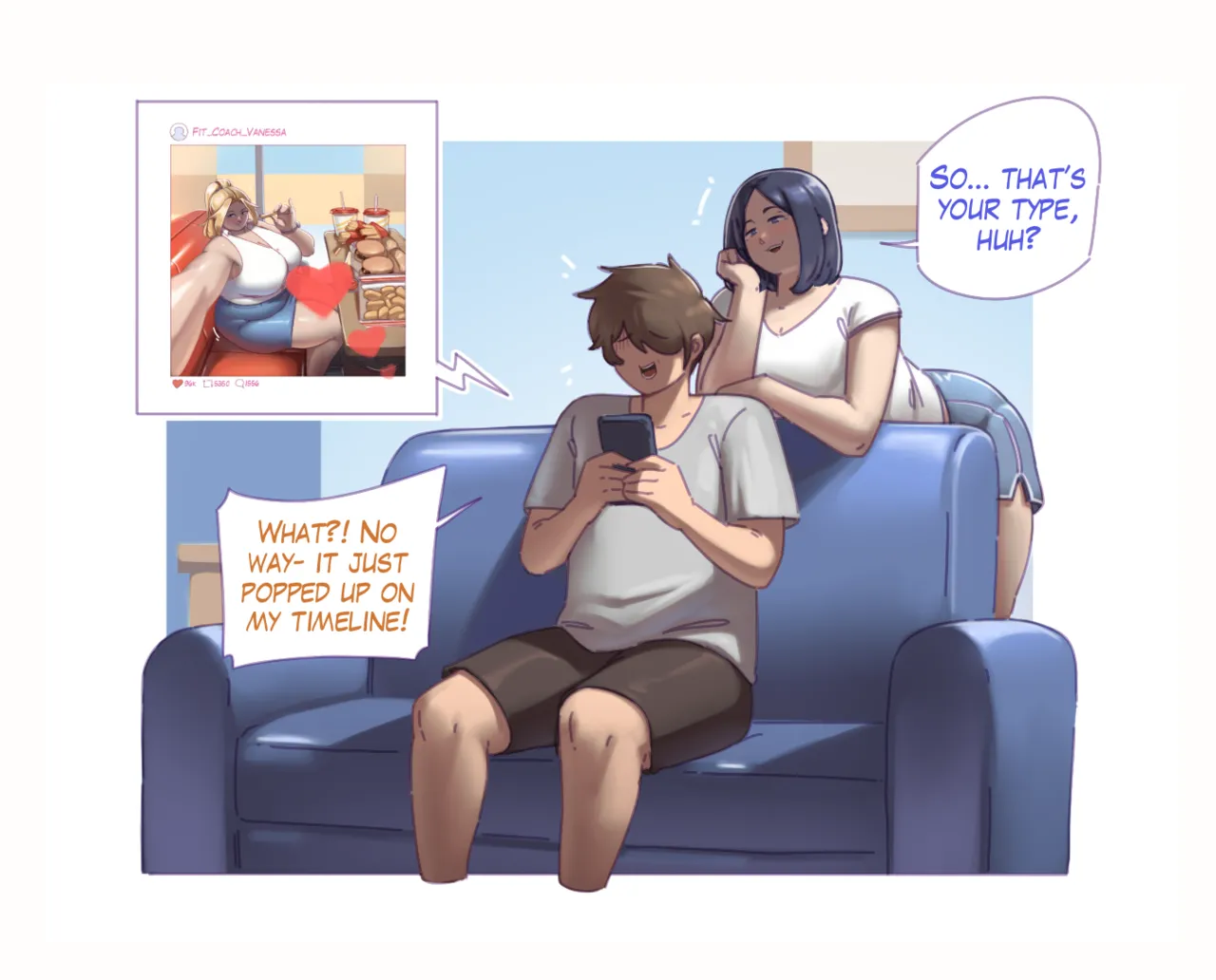 Supportive Girlfriend page 5 full