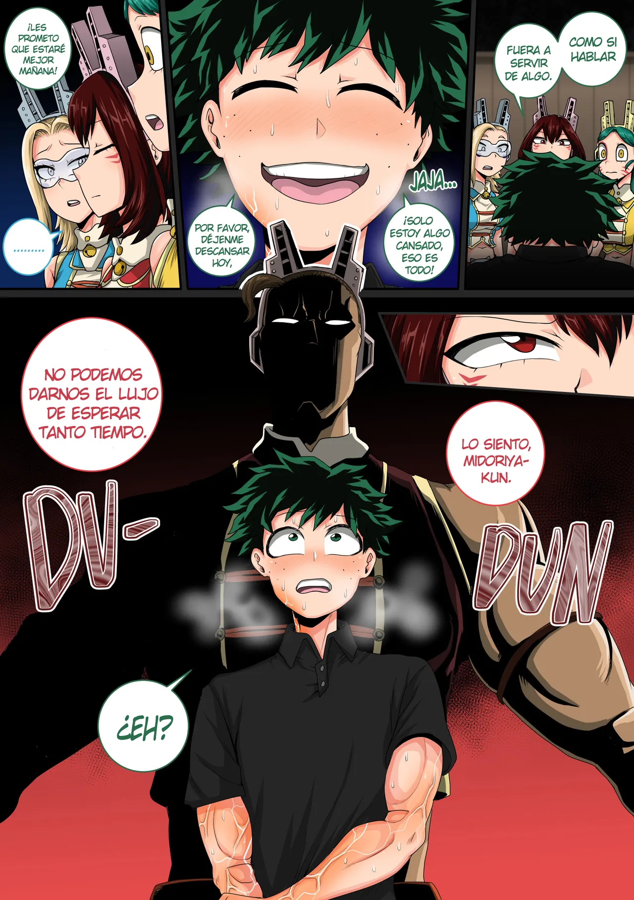 My Harem Academia Chapter 8 Part 3 Breaking into a broken heart page 5 full