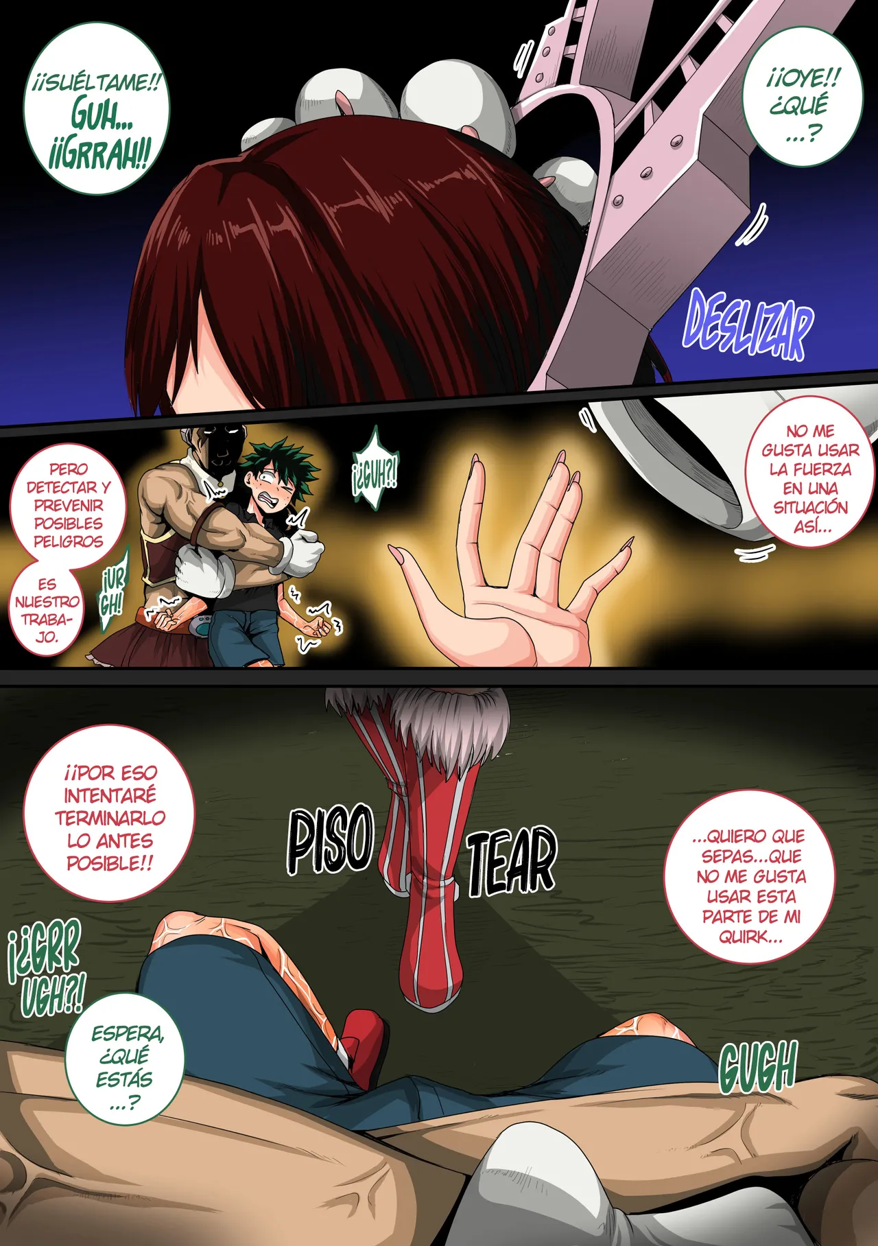 My Harem Academia Chapter 8 Part 3 Breaking into a broken heart page 6 full