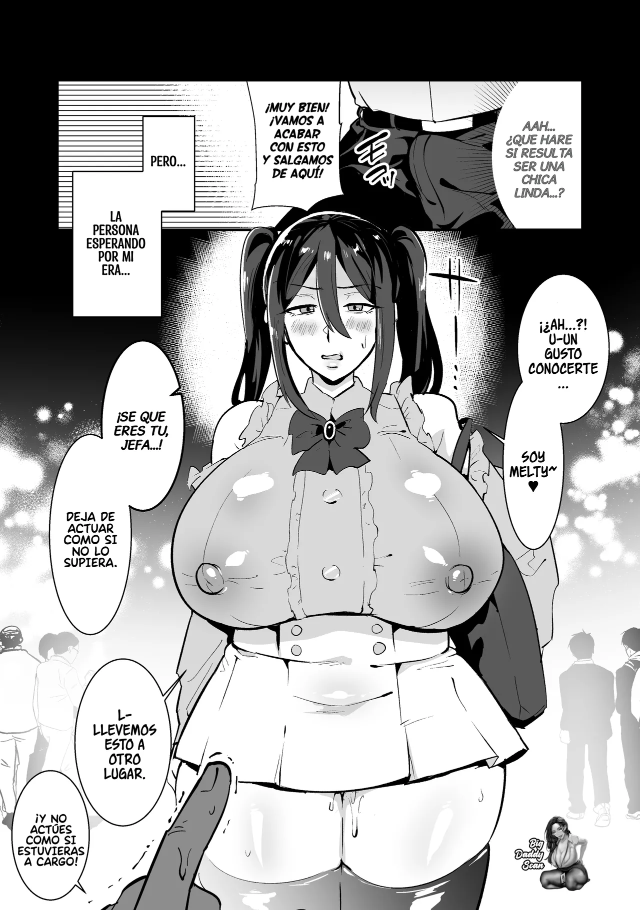 Wakazukuri Shite Kita Onna Joushi o Hameyou.｜Voy A Follarme A Mi Jefa Que Se Ha Vestido Para Parecer Más Joven. page 4 full