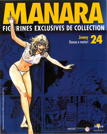 [Milo Manara] Figurines #24 : Jenny - Donne e motori [French] cover