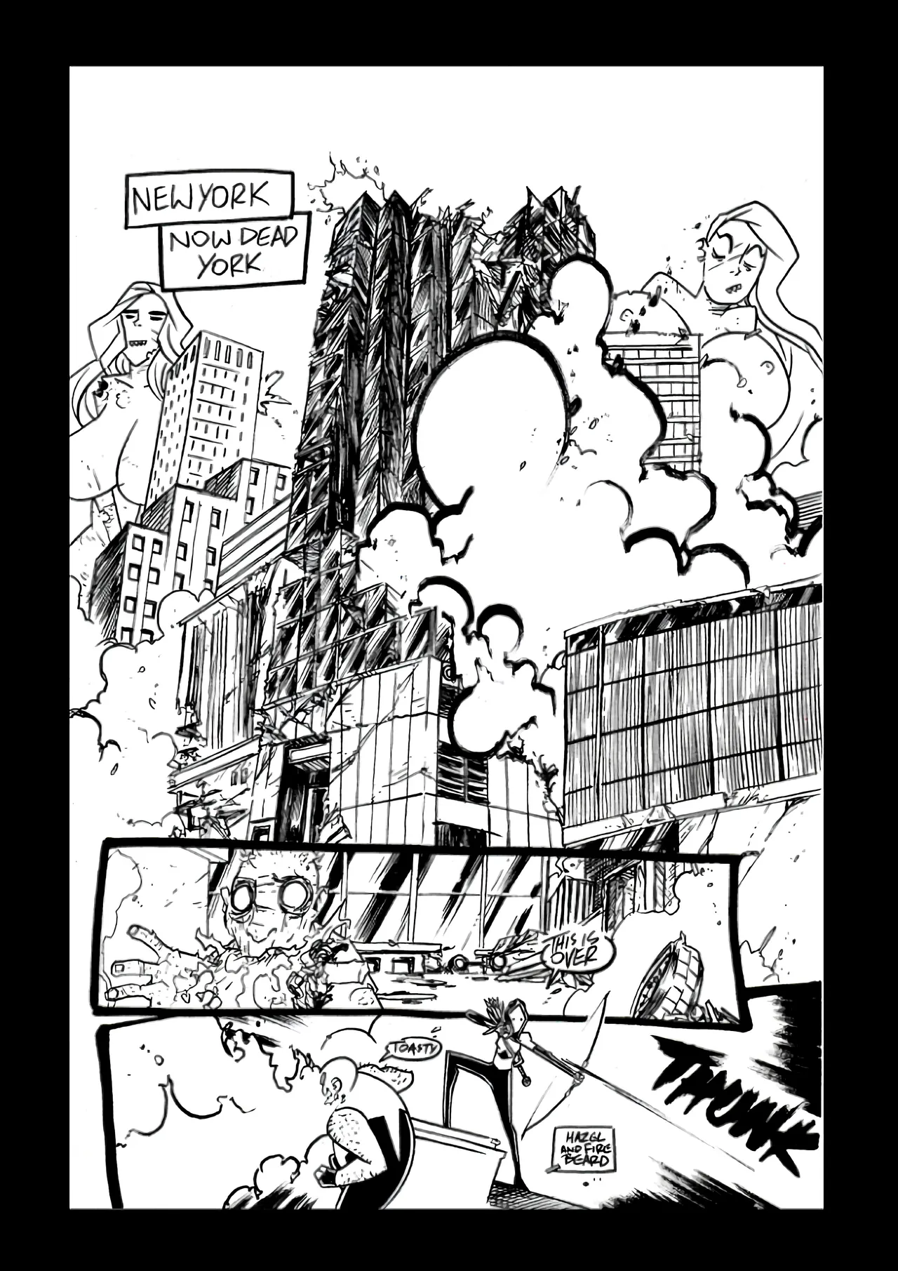 Big Guns vs Mighty Zombies page 10 full