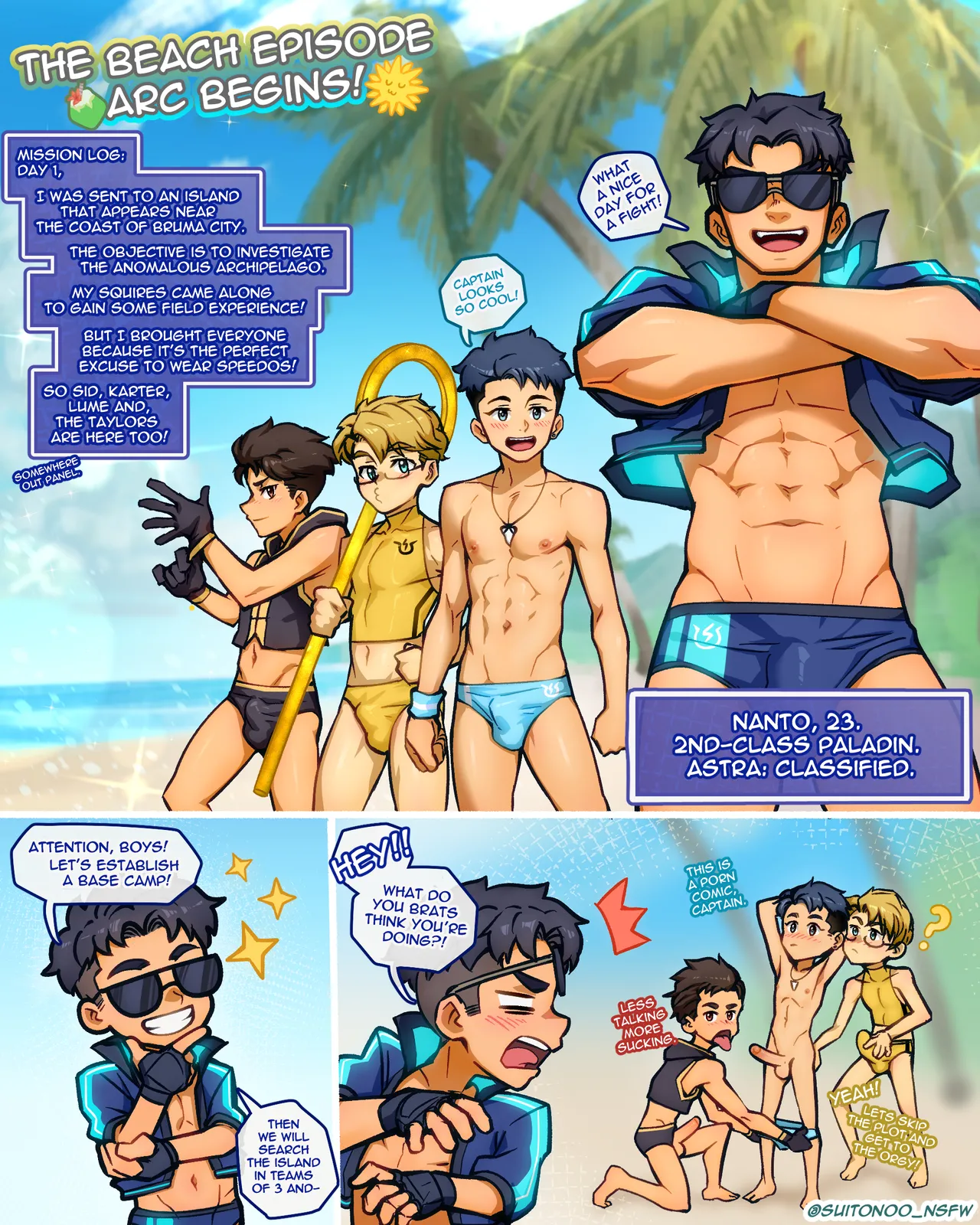 Mindverse comic strip season 3 page 1 full