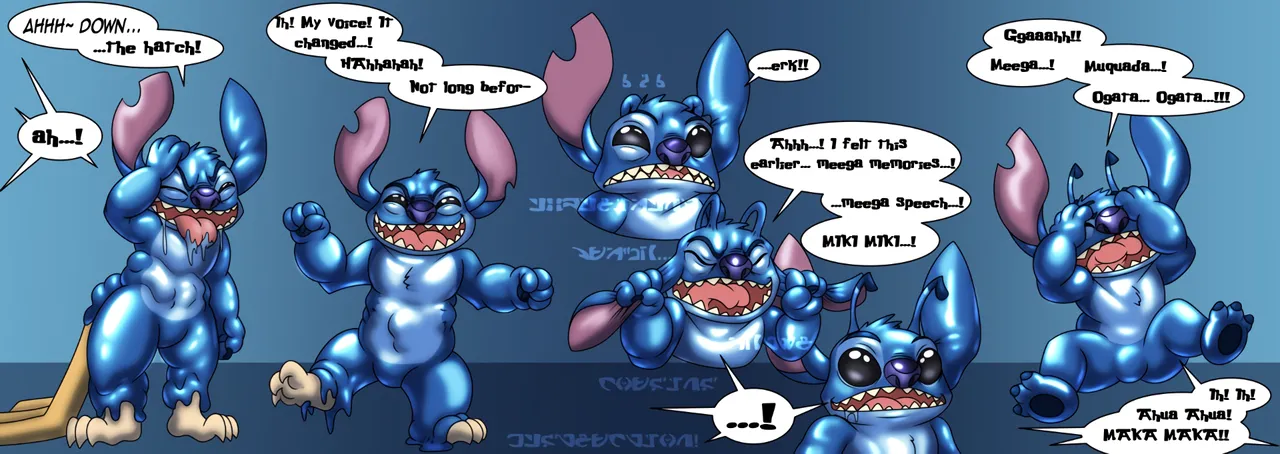 Nearu Senpai Stich Love Collection page 6 full