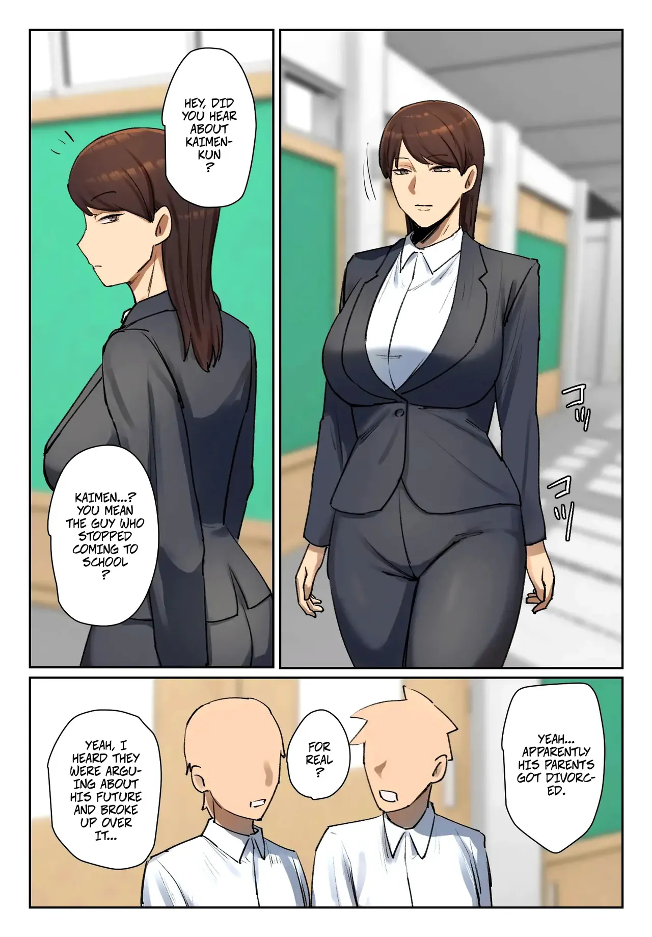 Strip Down To Your Underwear and Appologize To Your Student -- Seito no Shitagi o Tsukete Shazai Shiro page 9 full