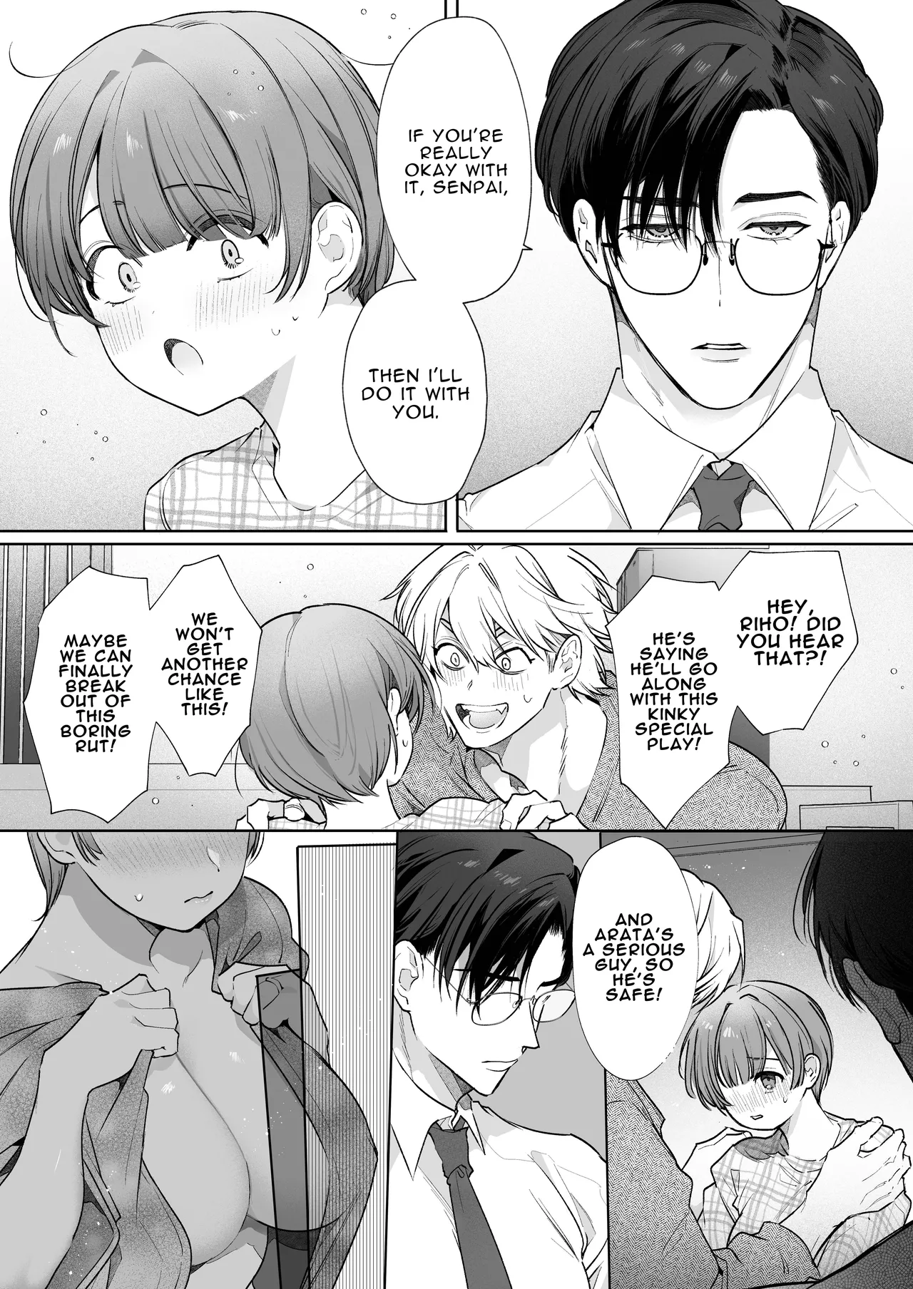 Riho NTR ~Ordered By My Husband to Get Fucked By His Colleague~ page 12 full