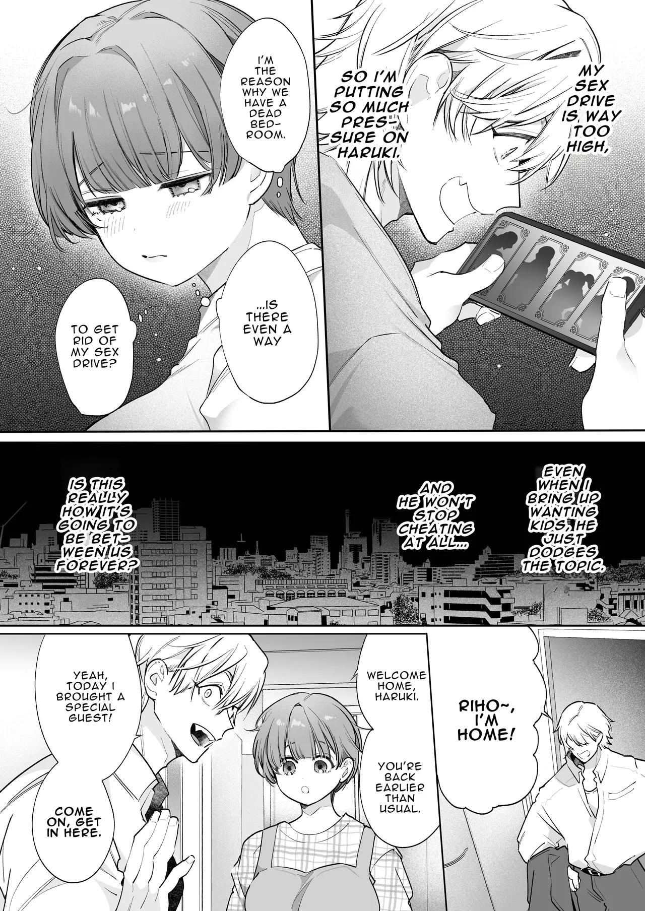Riho NTR ~Ordered By My Husband to Get Fucked By His Colleague~ page 7 full