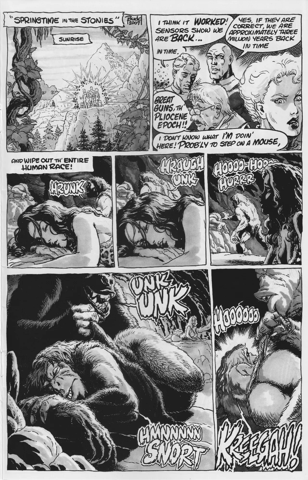 Cavewoman - Prehistoric Pinups 5 page 5 full