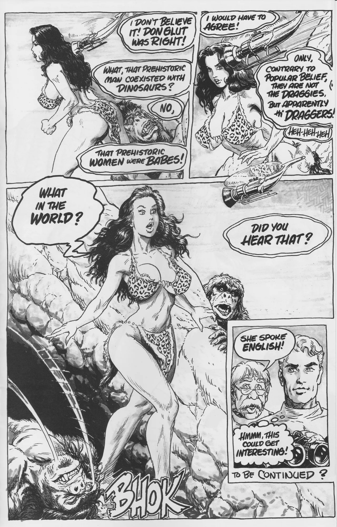 Cavewoman - Prehistoric Pinups 5 page 9 full