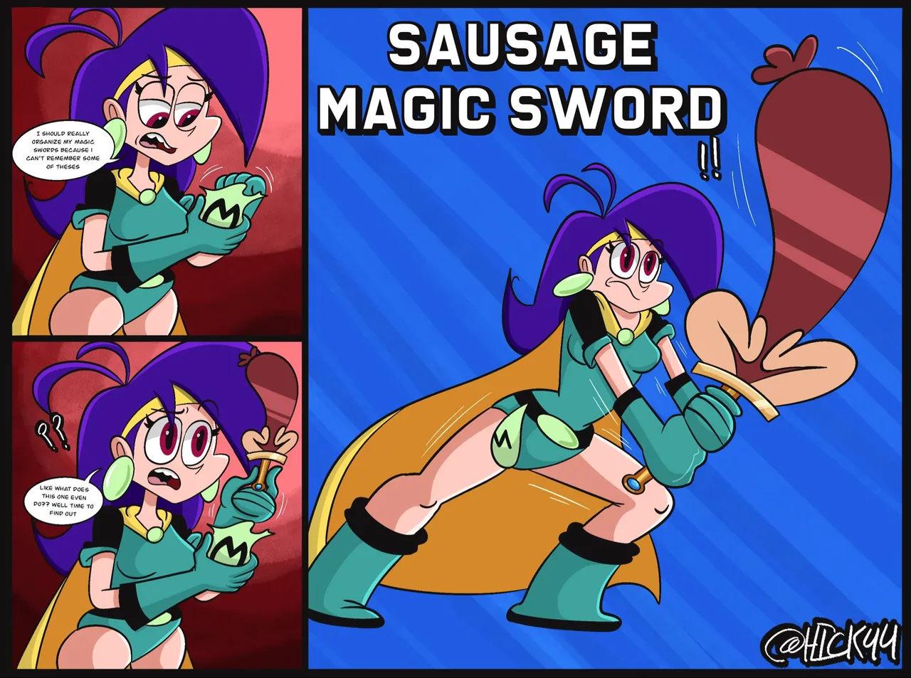 Mighty Magiswords page 1 full