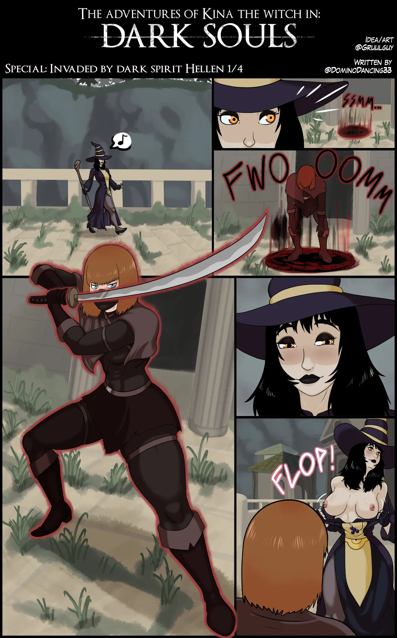 The adventures of Kina the Witch in Dark Souls page 10 full