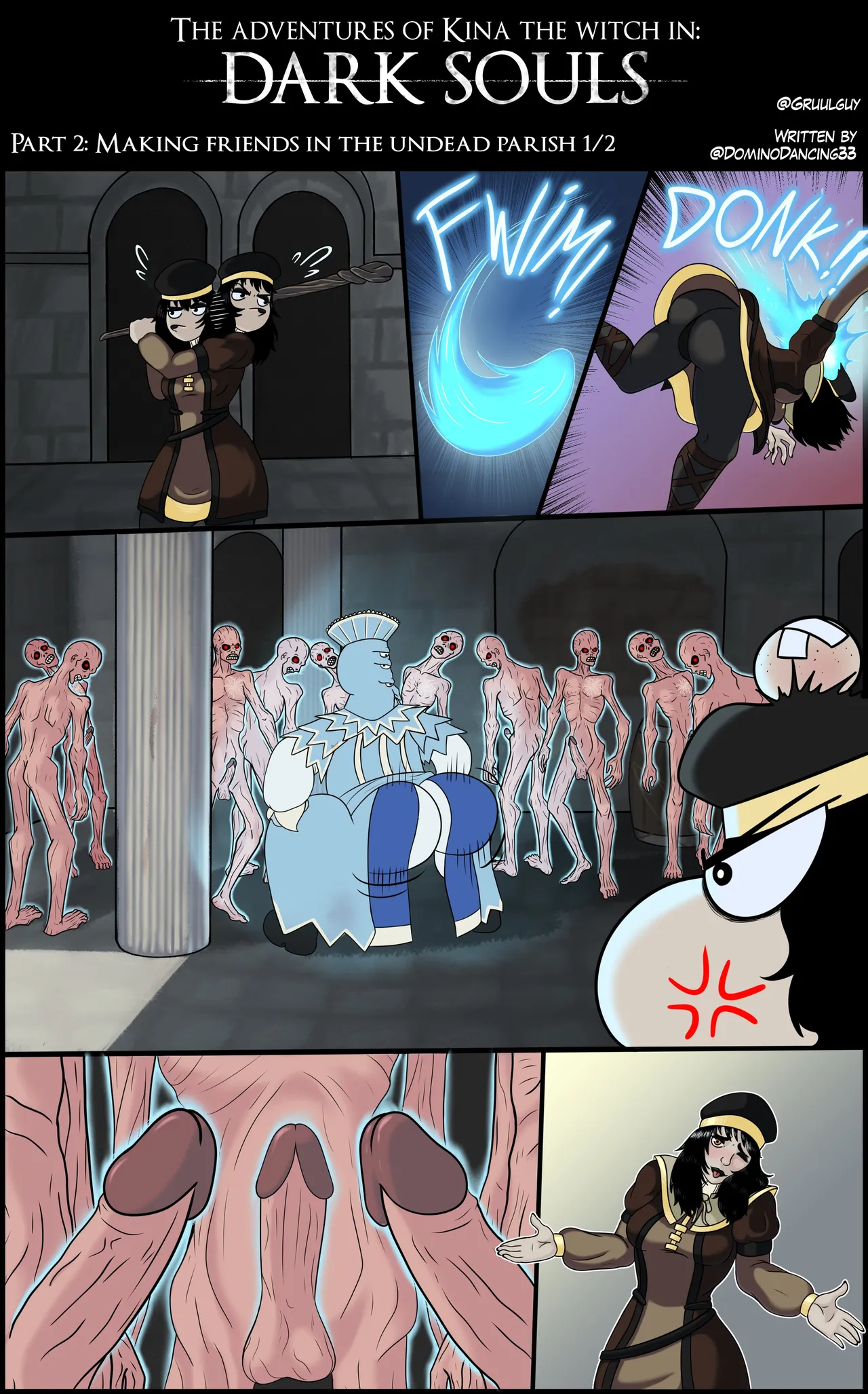 The adventures of Kina the Witch in Dark Souls page 3 full