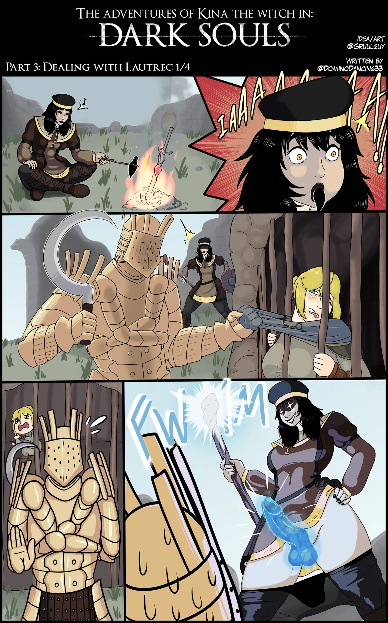 The adventures of Kina the Witch in Dark Souls page 5 full