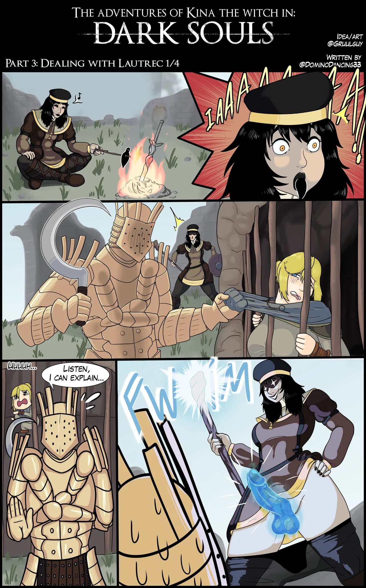 The adventures of Kina the Witch in Dark Souls page 6 full