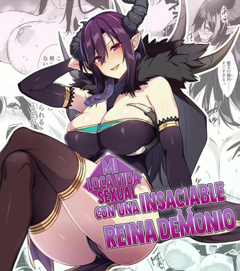 Oshikake Maou to Gouin Namahame Seikatsu - Mi loca vida sexual con una insaciable reina demonio [Spanish] cover
