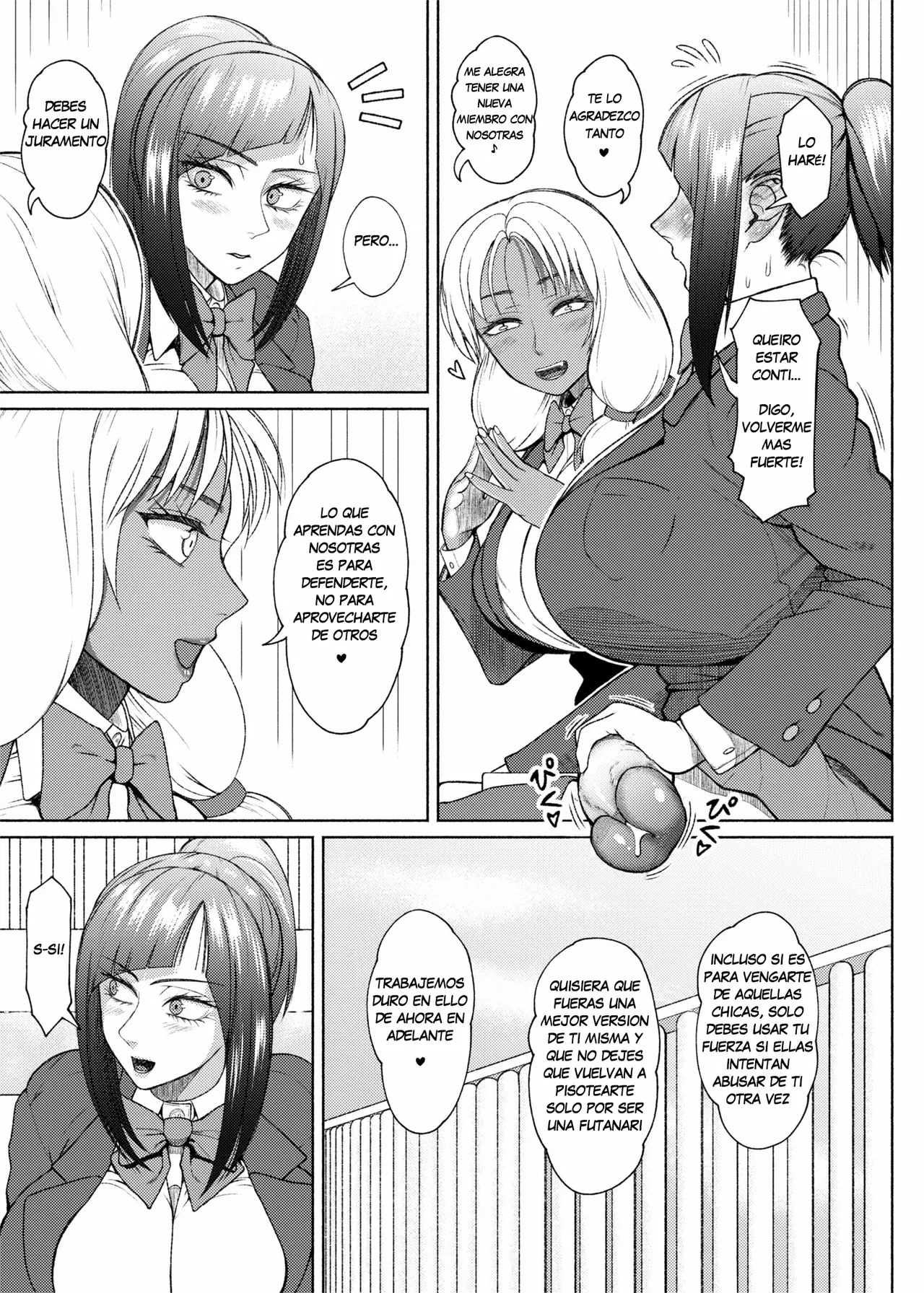 Futanari Bitch Gal wa Suki desu ka 09 Senpai and Kouhai page 11 full