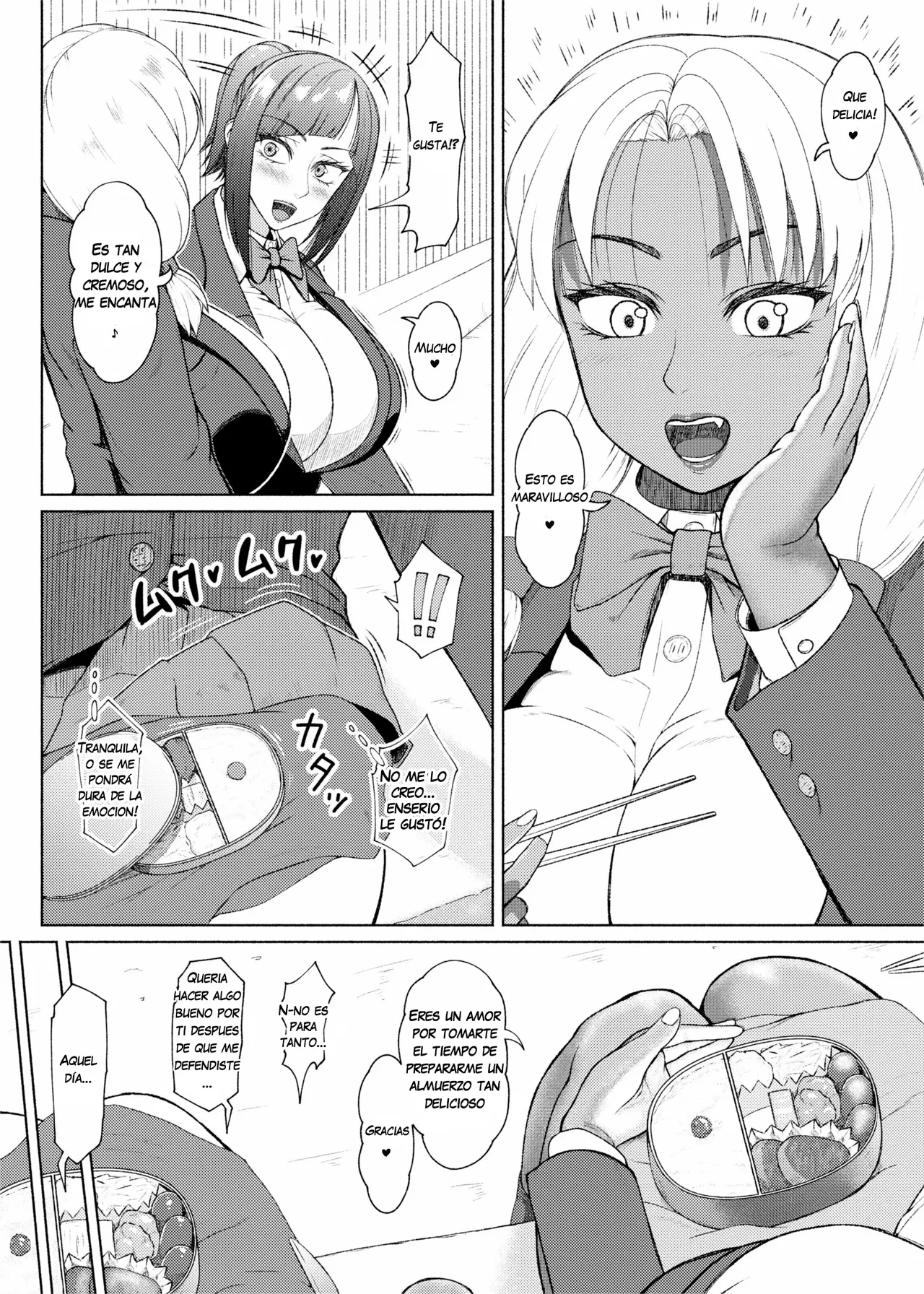 Futanari Bitch Gal wa Suki desu ka 09 Senpai and Kouhai page 4 full