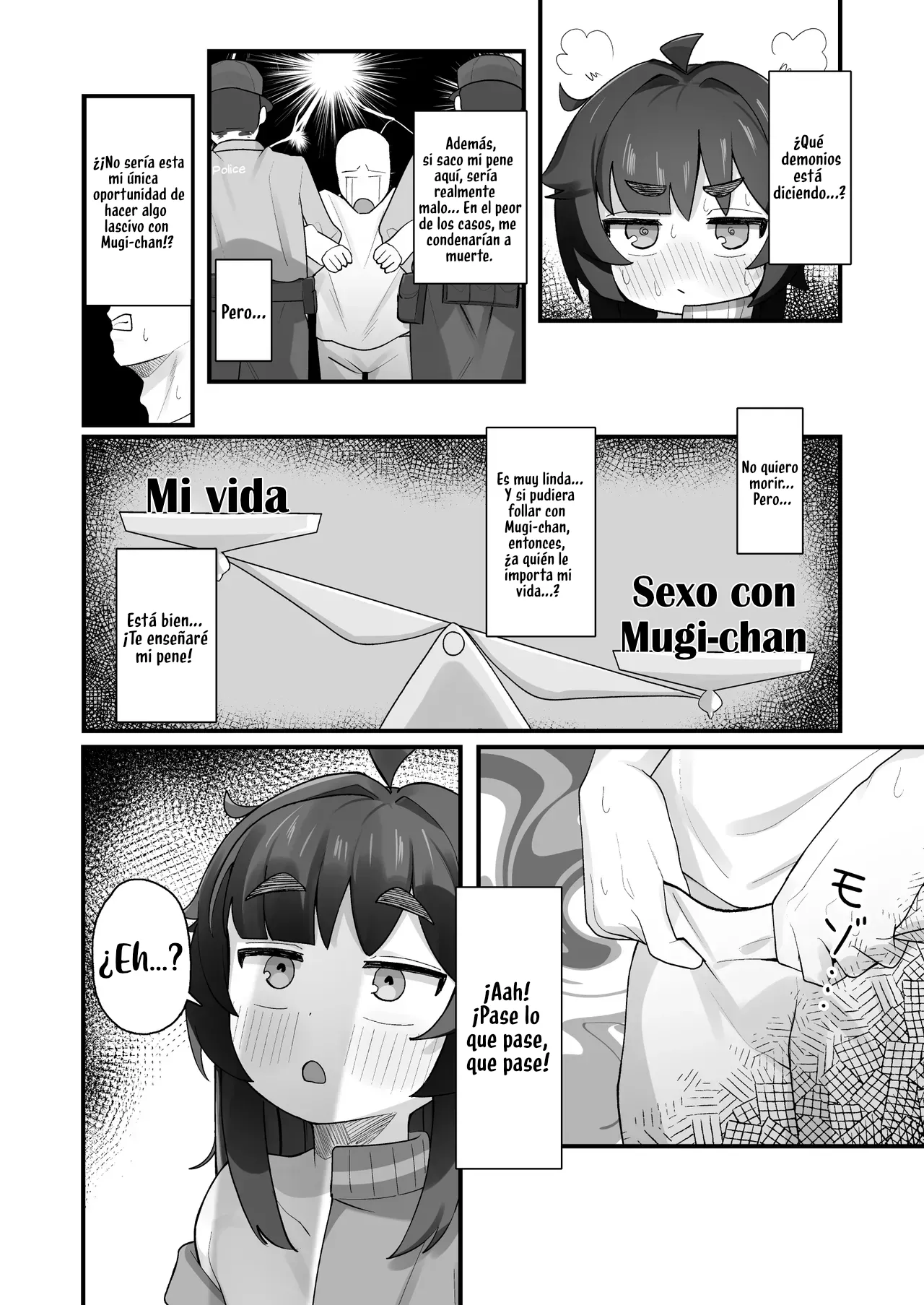 Namaiki Kusogaki JS no Onanie Nozoitara Amaama Sex Dekita Hanashi page 11 full