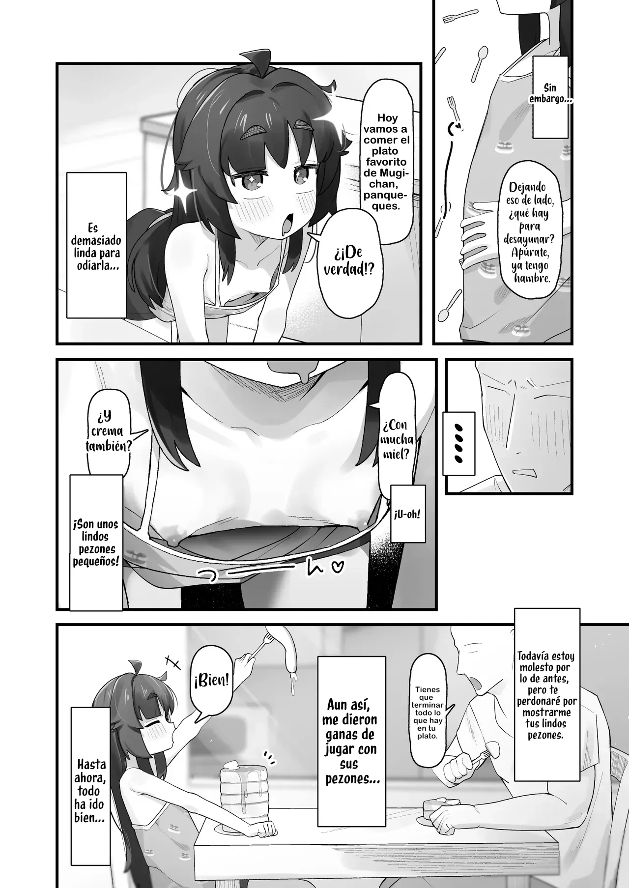 Namaiki Kusogaki JS no Onanie Nozoitara Amaama Sex Dekita Hanashi page 3 full