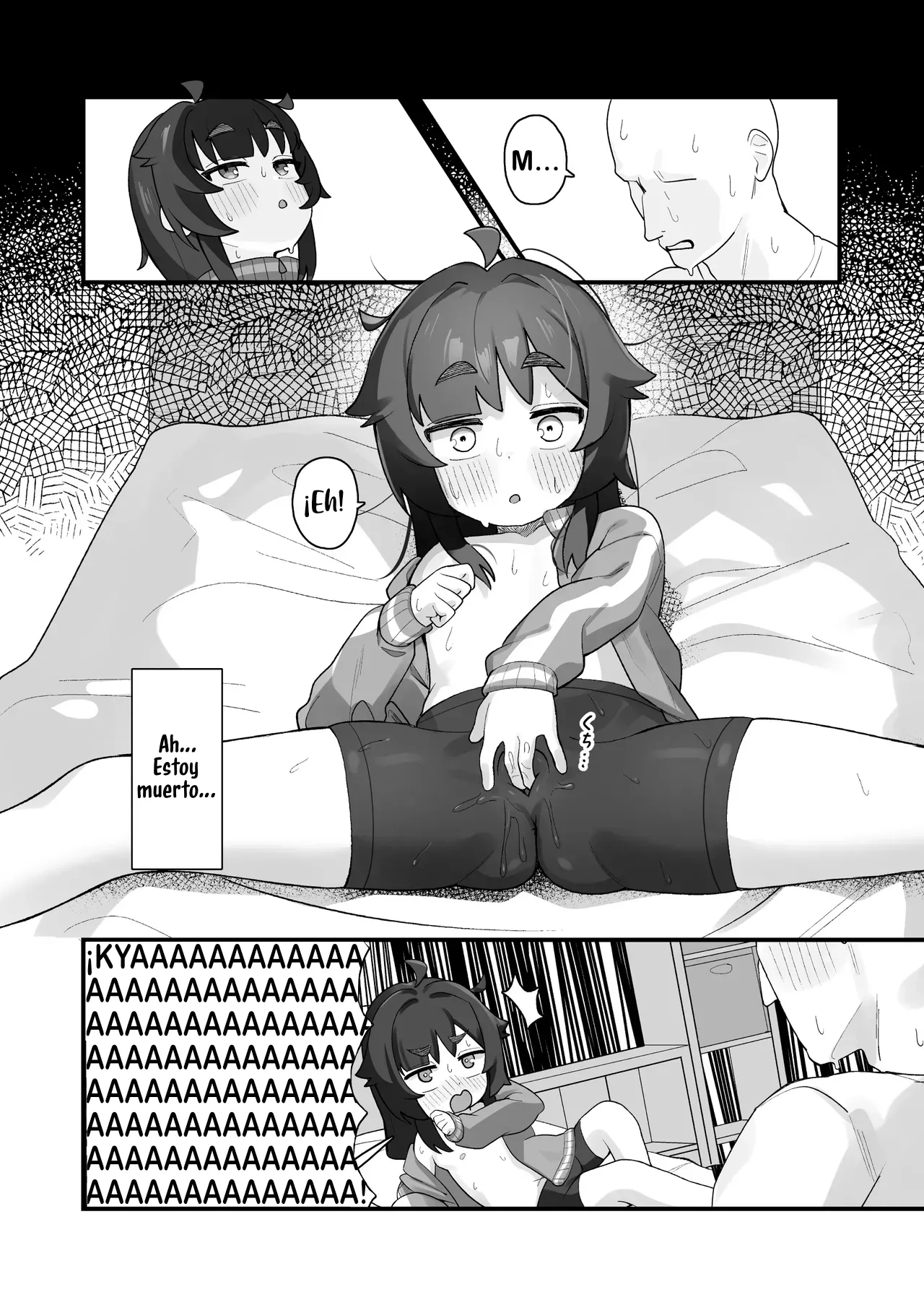 Namaiki Kusogaki JS no Onanie Nozoitara Amaama Sex Dekita Hanashi page 9 full