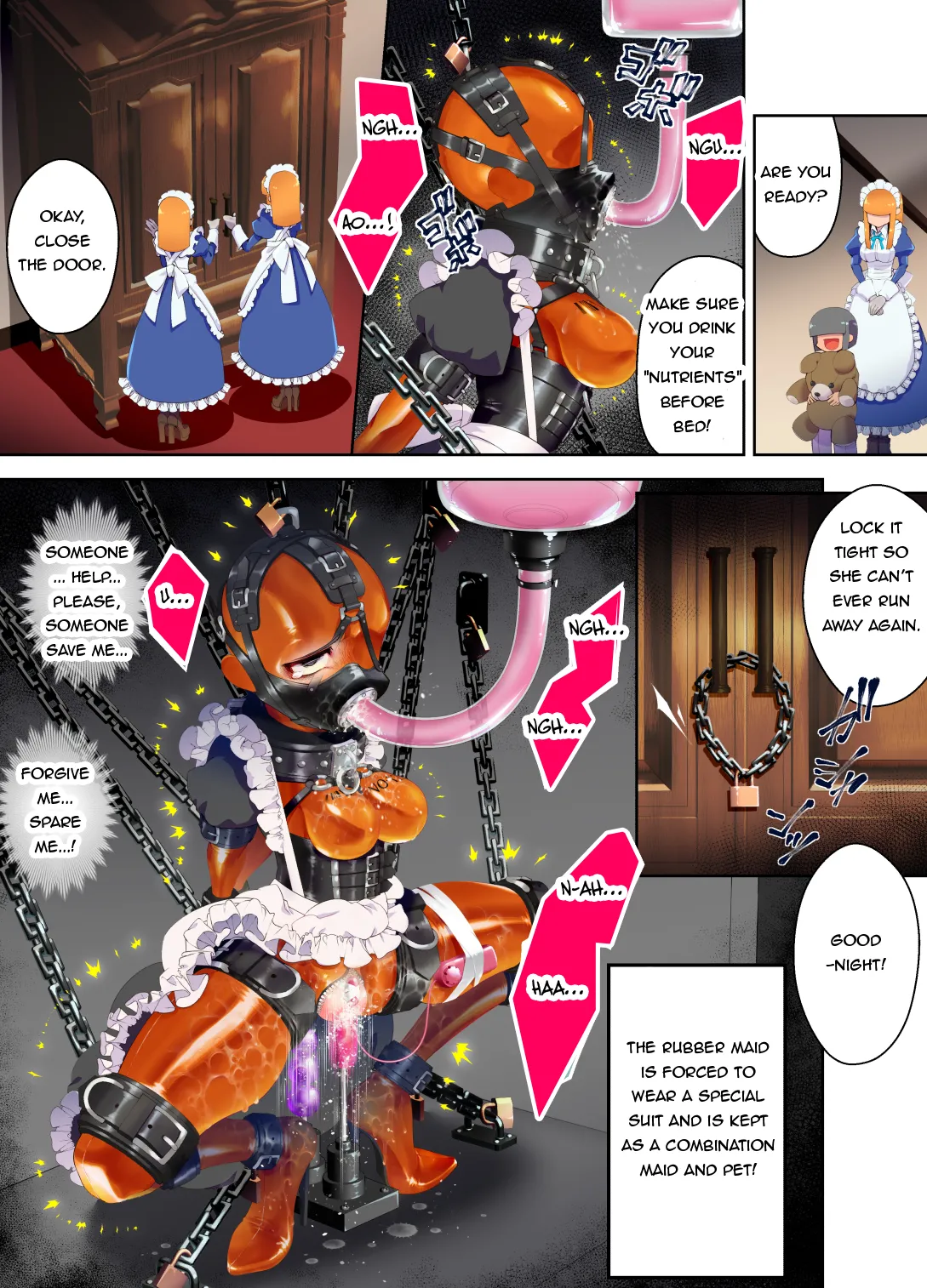 The Maid Who Toils in a Special Rubber Suit page 8 full