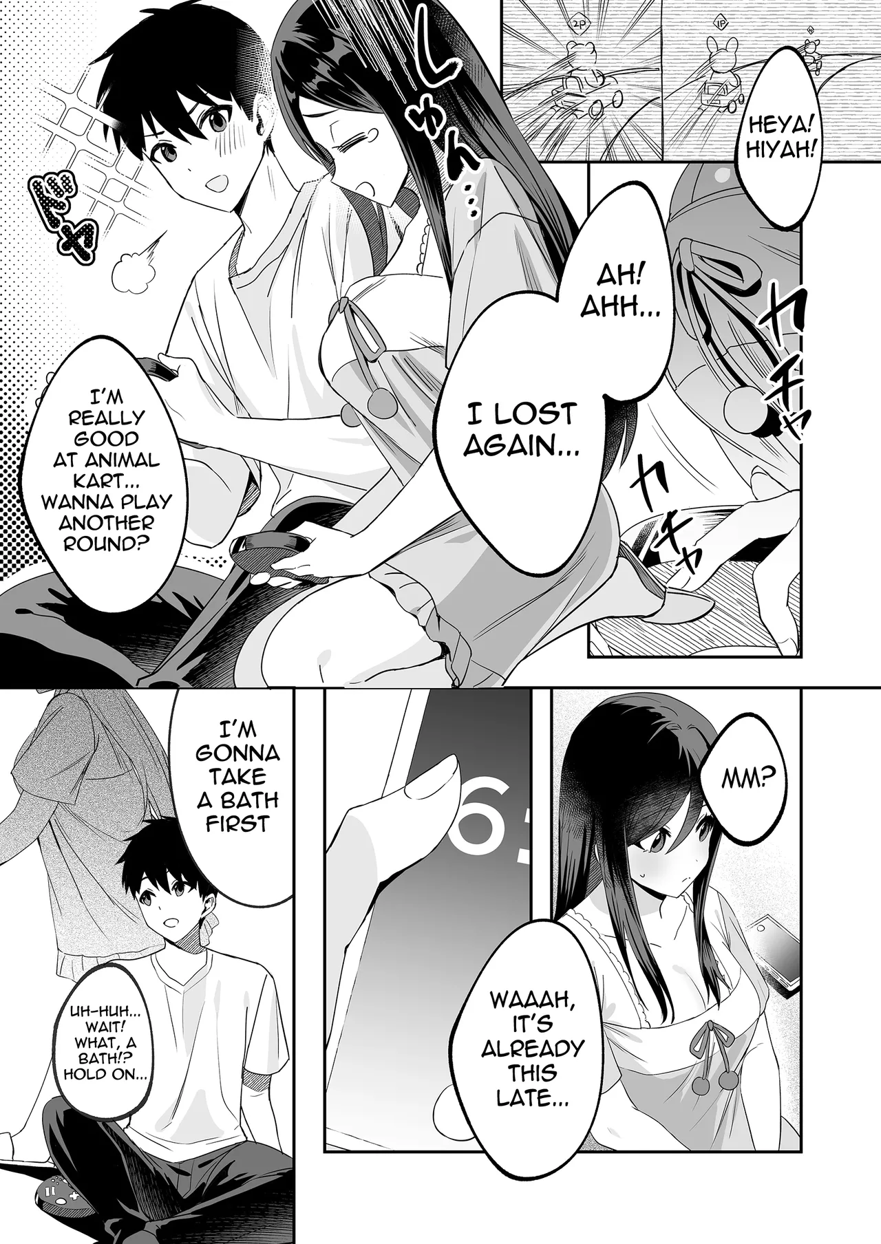 Papa to Mama no Rusu ni Okute na Kareshi-kun o Wagaya ni Shoutai Shitemita Kekka | I invited my shy boyfriend to my house while my parents were away page 6 full
