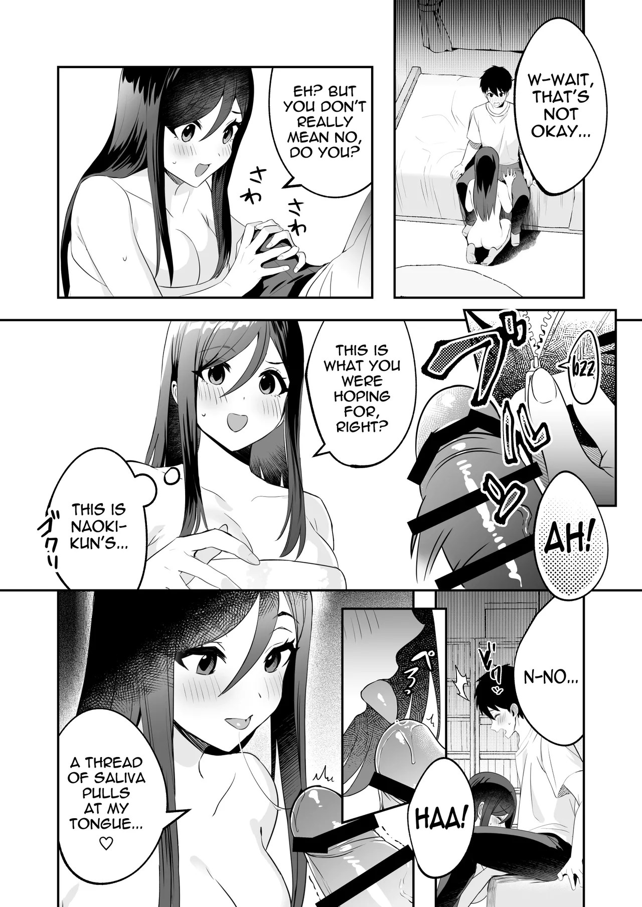 Papa to Mama no Rusu ni Okute na Kareshi-kun o Wagaya ni Shoutai Shitemita Kekka | I invited my shy boyfriend to my house while my parents were away page 9 full
