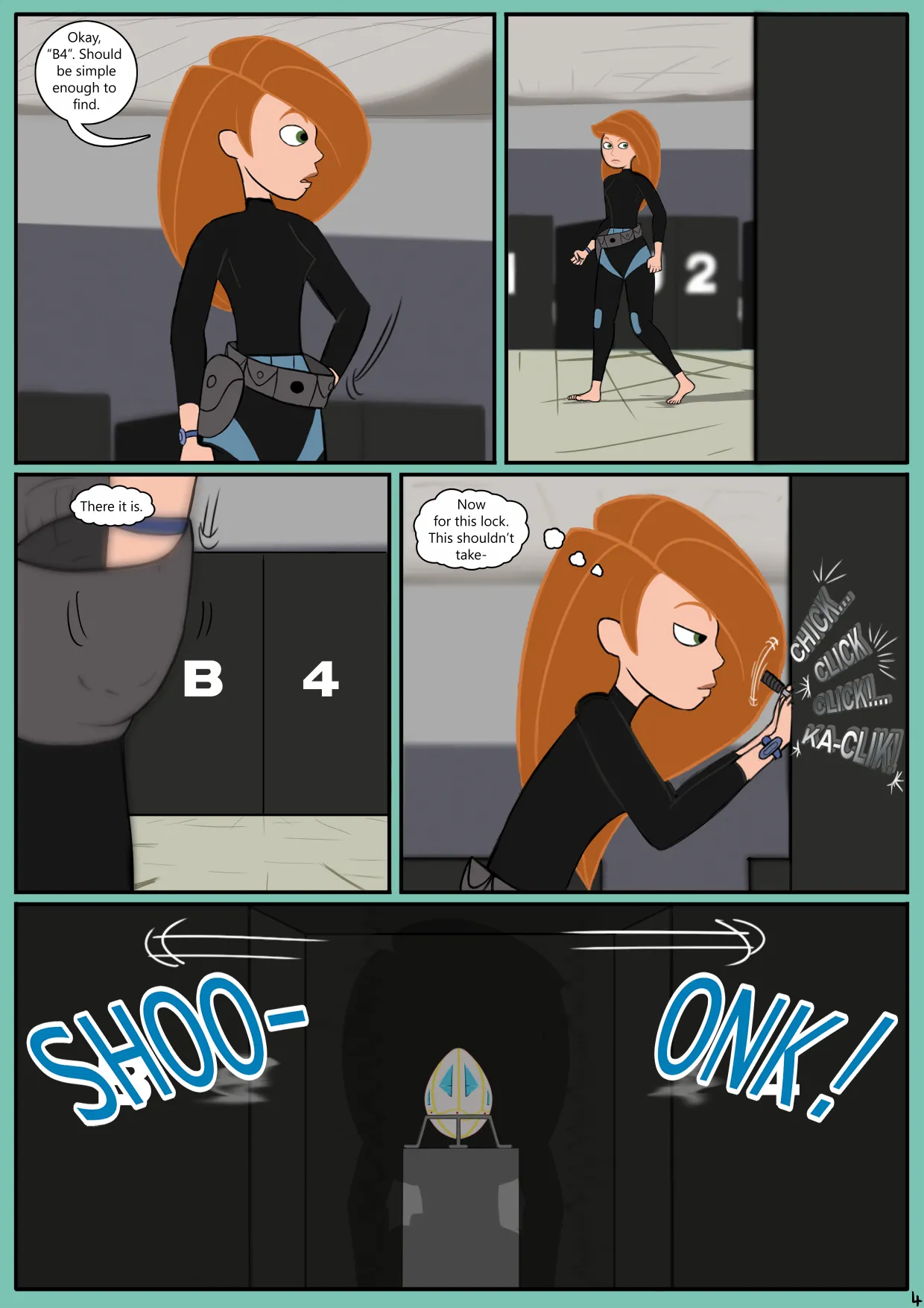 Kenzoe64 - Kim Possible A Mistaken Stowaway page 5 full