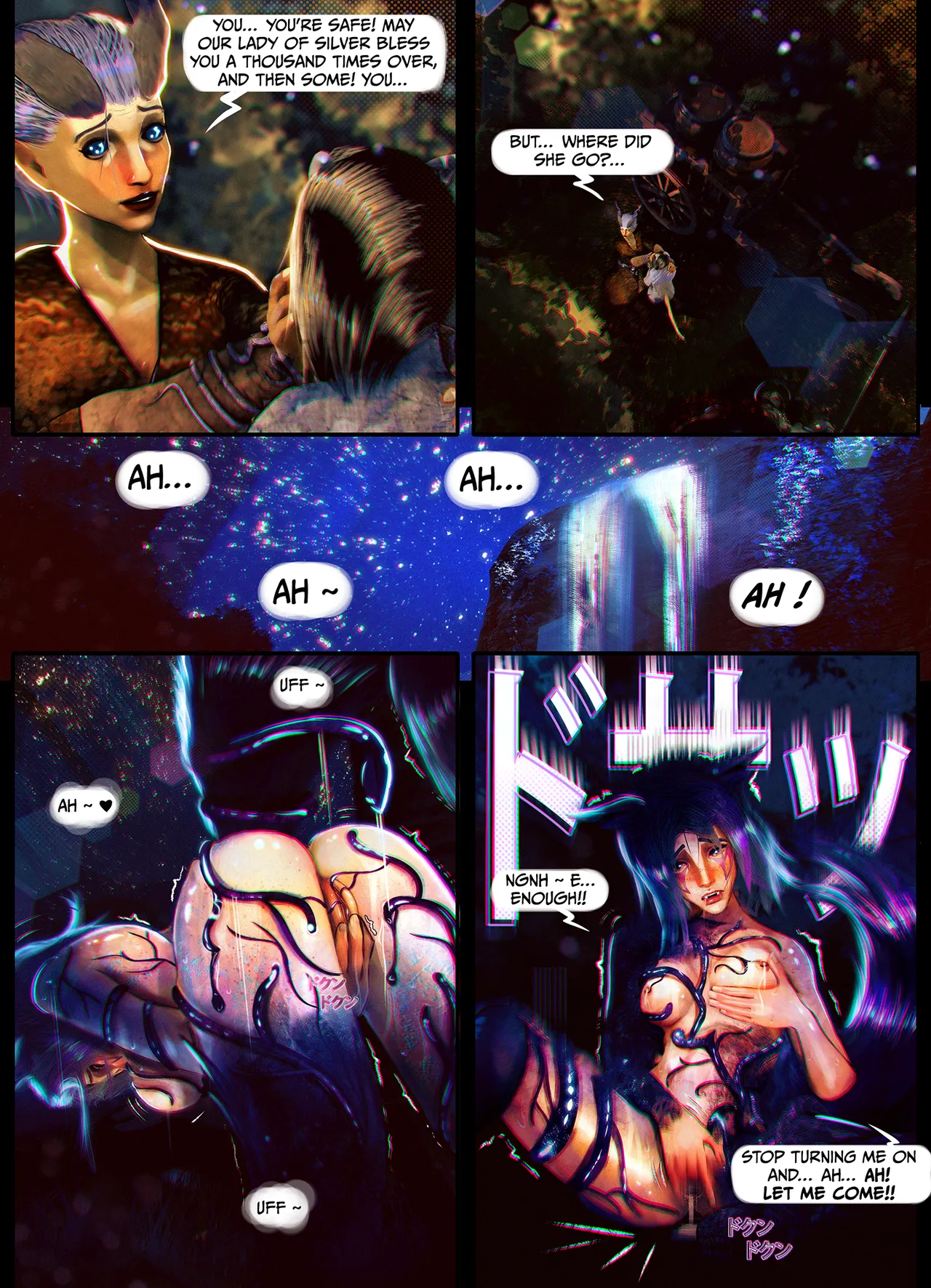 『Sharess's Embrace by Umbreoctali』An erotic story set in the universe of Dungeons & Dragons page 6 full