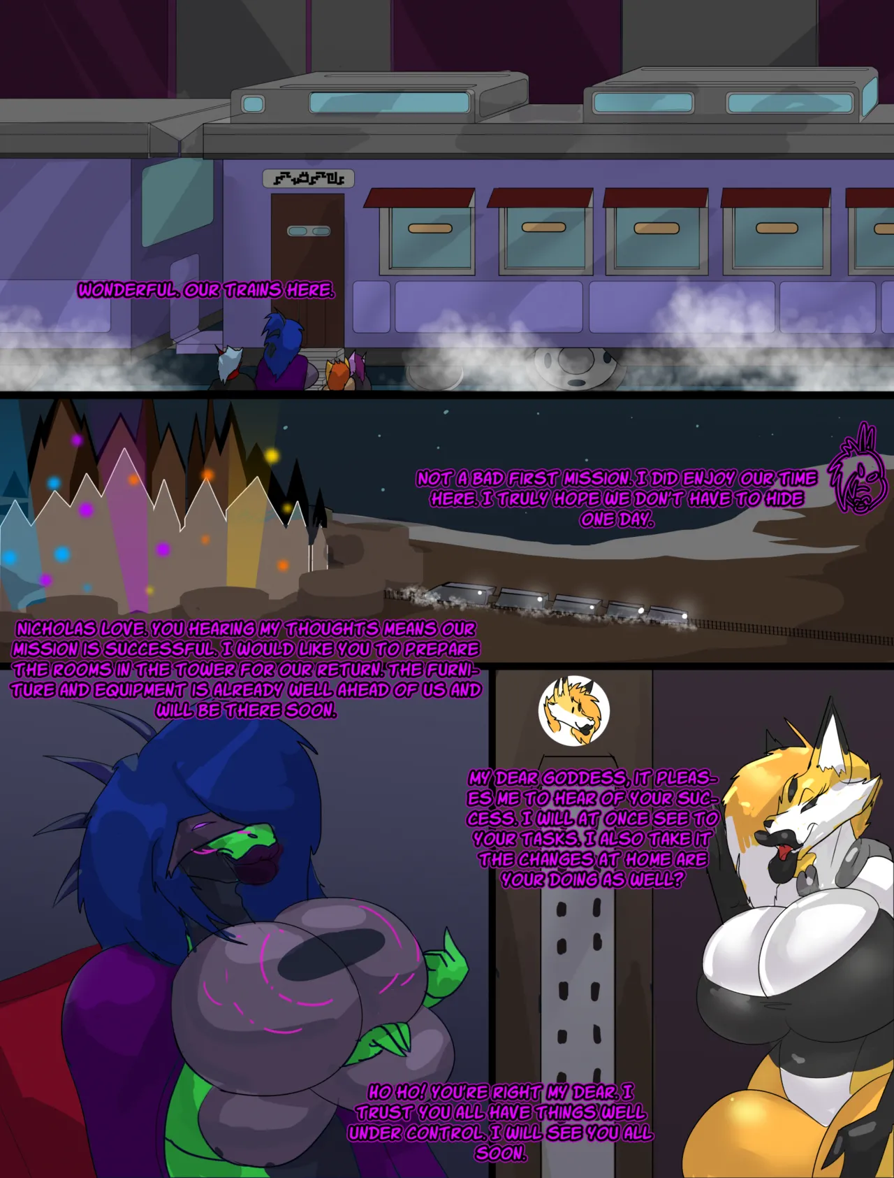 Firedrive24 Comic: Rise of the Dark Goddess CHAPTER 4 page 11 full