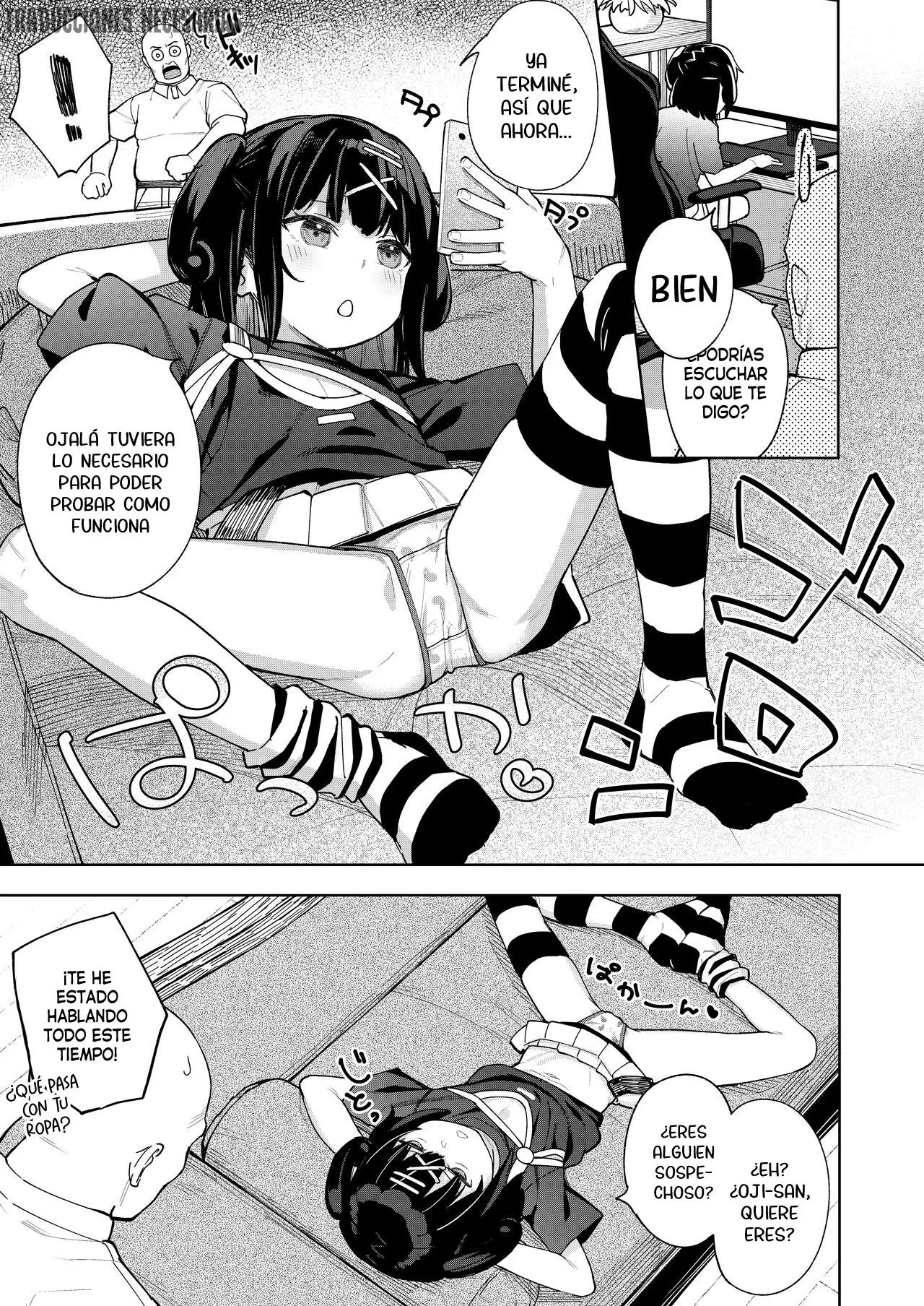 Musume no Tomodachi no Mesugaki ni Okasaremashita 5 | Fui violado por una mocosa que es amiga de mi hija 5 page 8 full