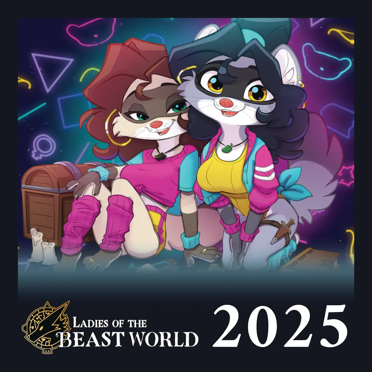 Ladies of the Beast World 2025 Feminine Calendar and Pinups page 1 full