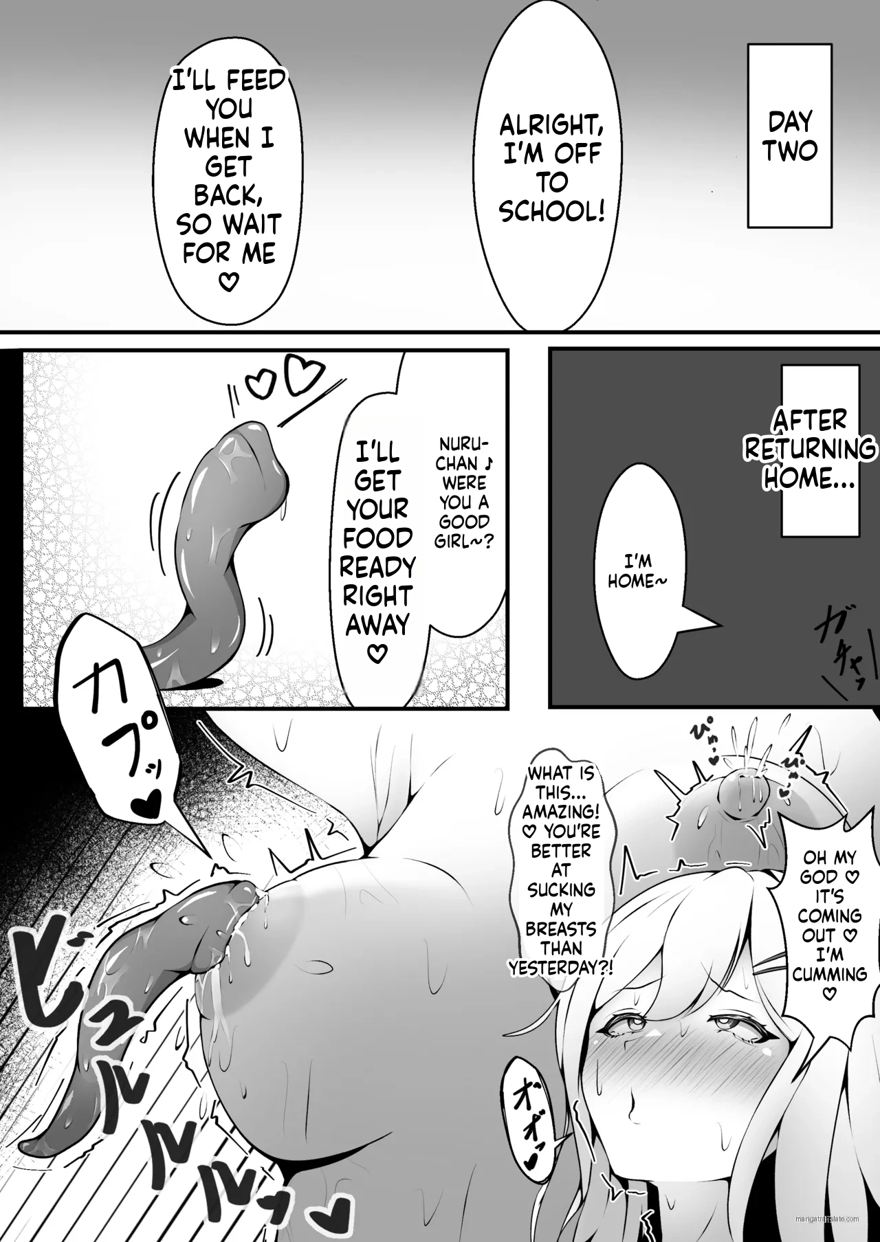 Oppai Milk de Shokushu wo Sodatetemita Kekka…  - English Machine Translated page 12 full