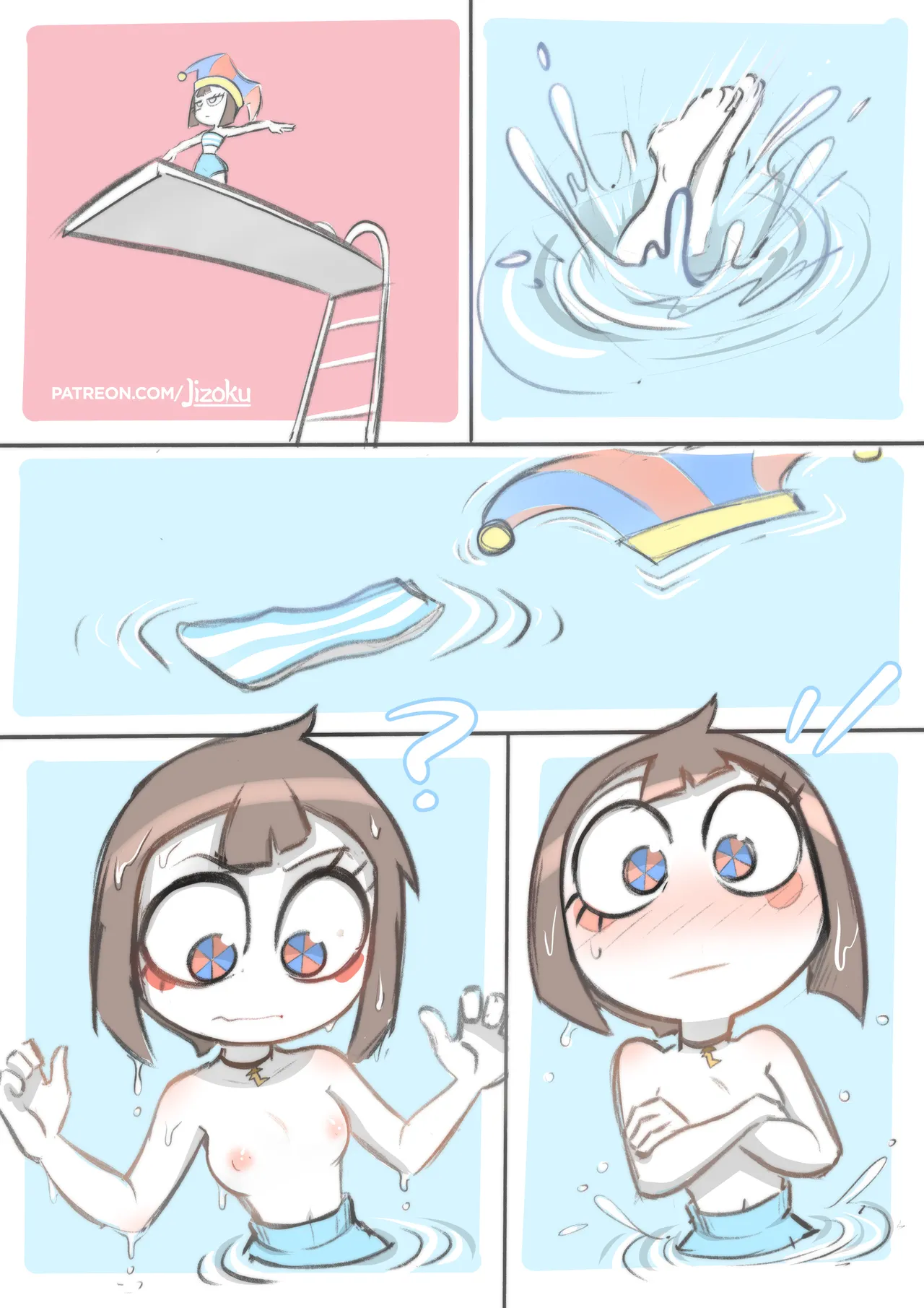 The Amazing Digital Circus Sketches page 10 full