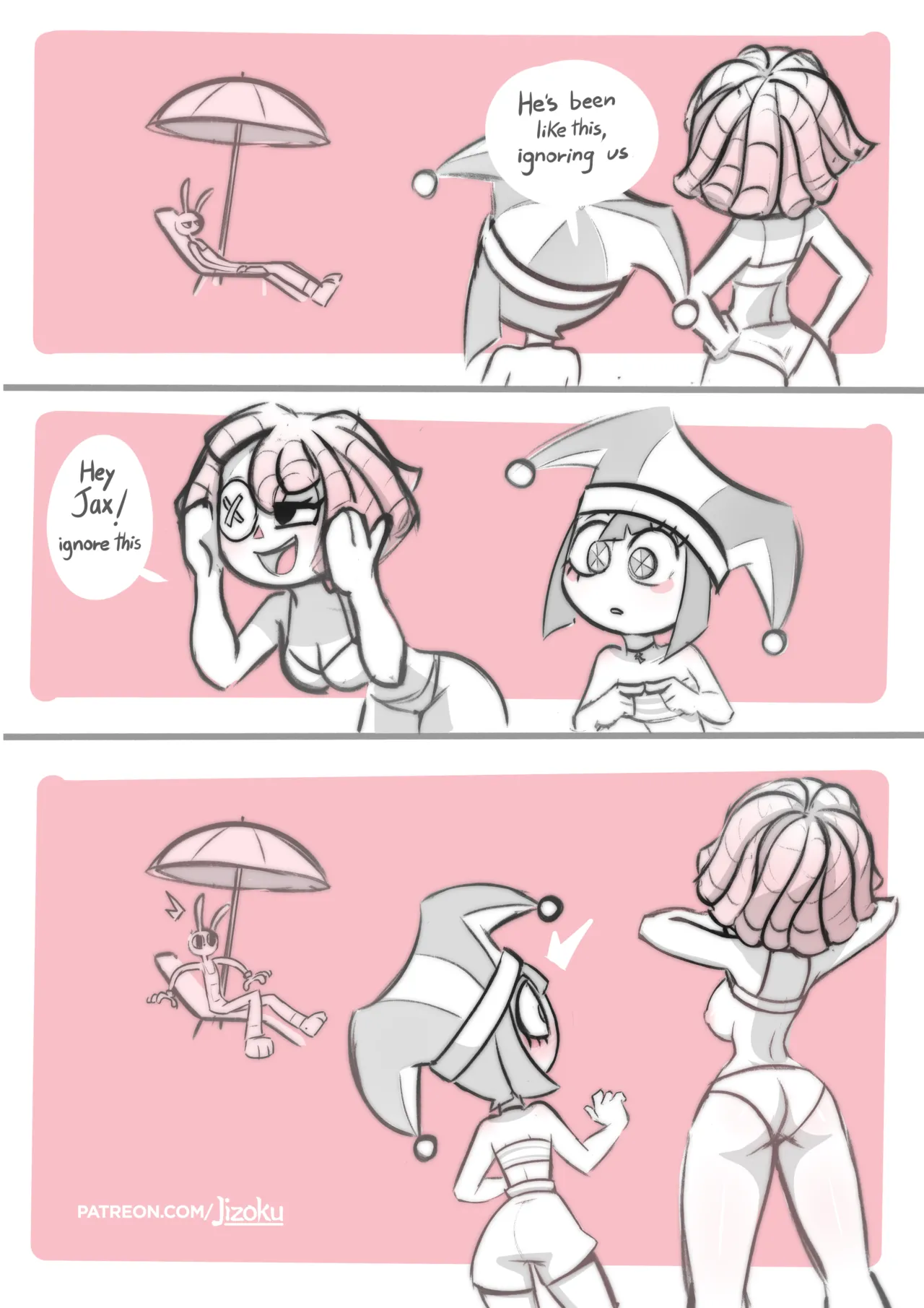 The Amazing Digital Circus Sketches page 11 full