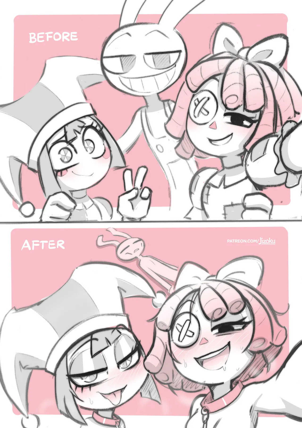 The Amazing Digital Circus Sketches page 12 full