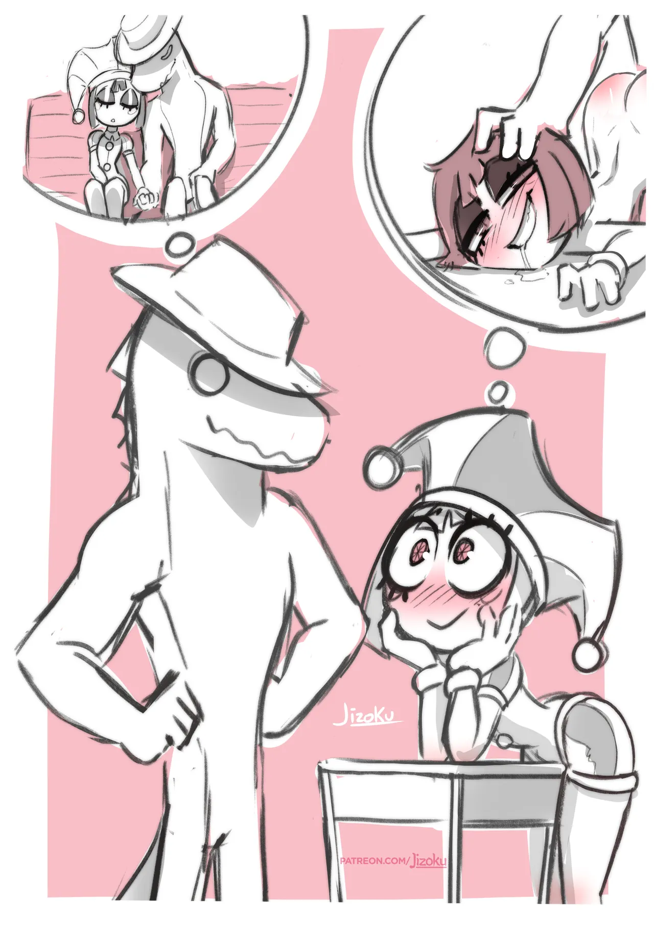 The Amazing Digital Circus Sketches page 3 full