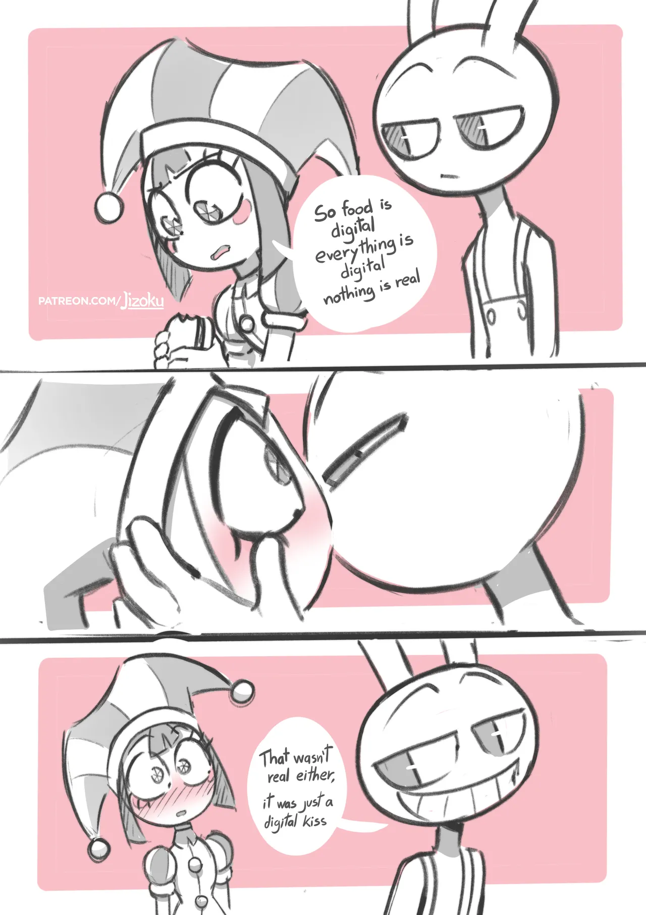 The Amazing Digital Circus Sketches page 7 full