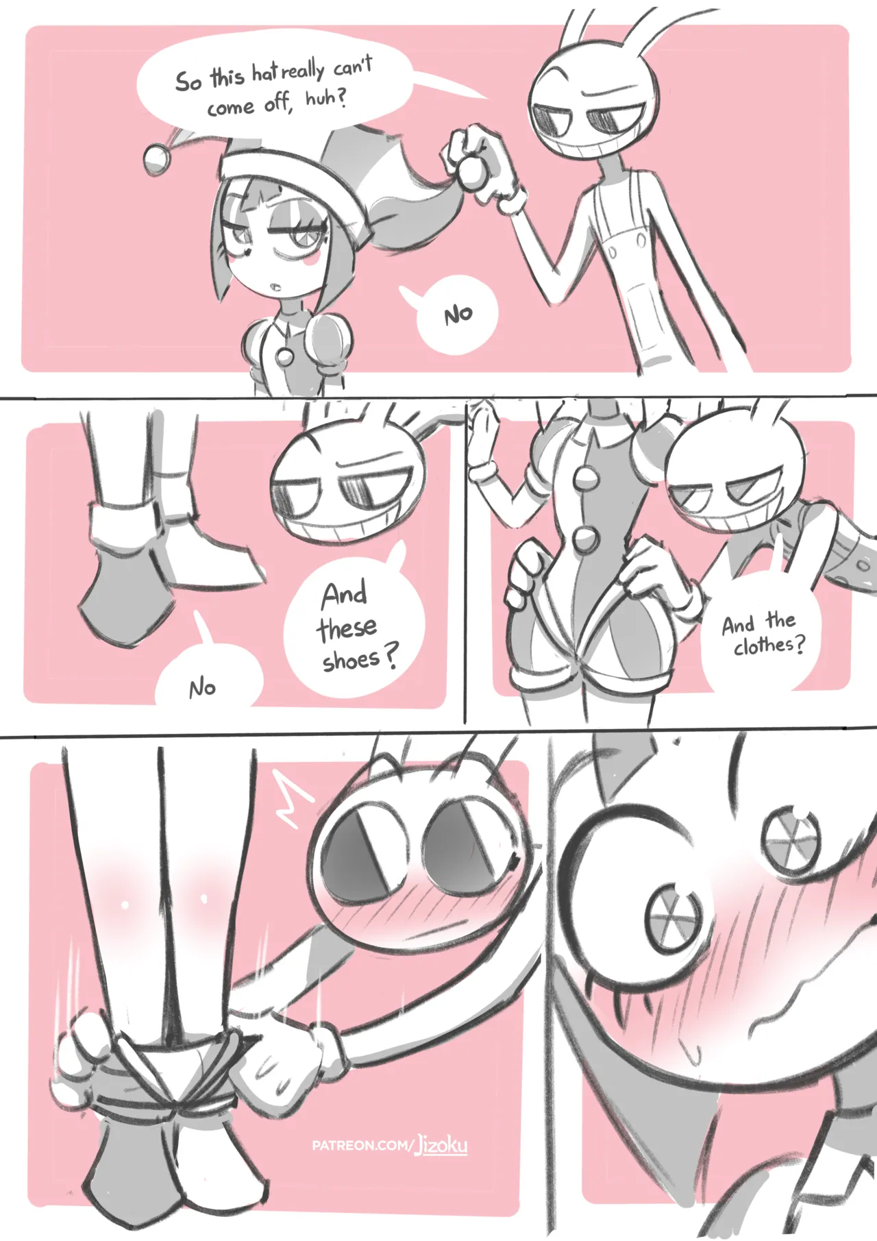 The Amazing Digital Circus Sketches page 8 full