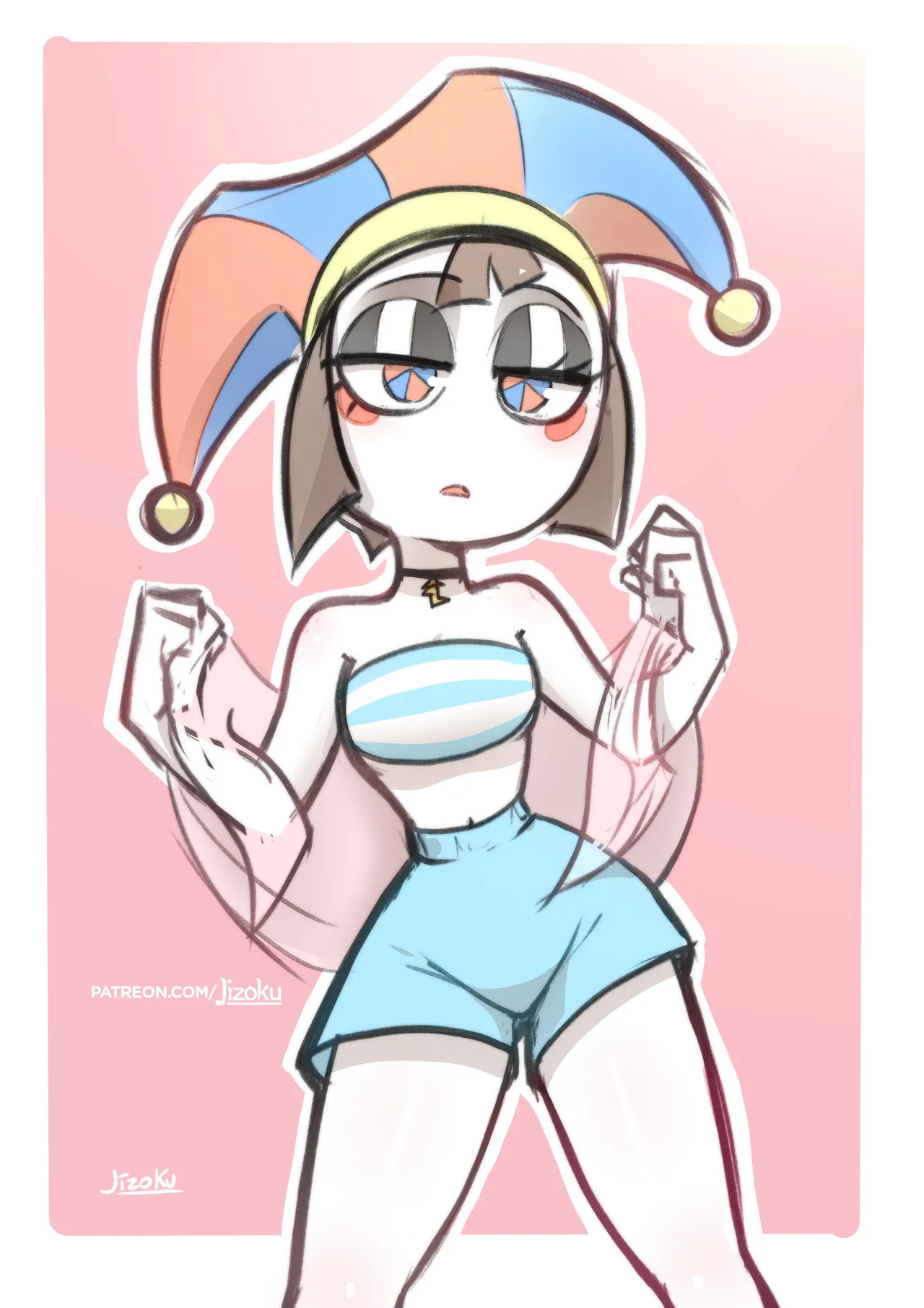 The Amazing Digital Circus Sketches page 9 full