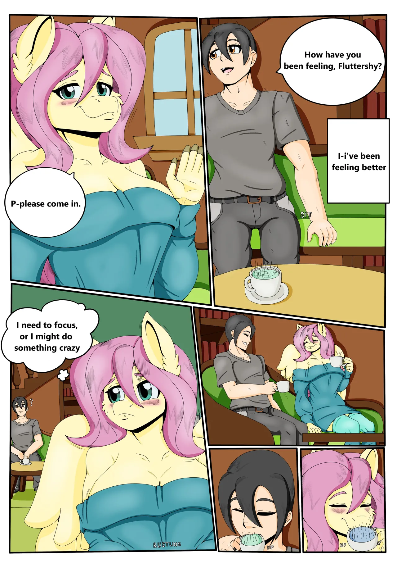 Dangerously Shy page 5 full