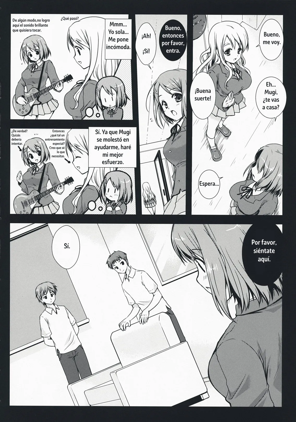 K-on no Tokkun! | El entrenamiento especial de K-on page 6 full