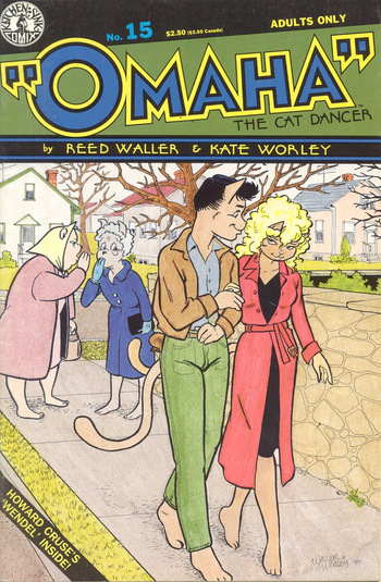 Omaha #15 [Reed Waller & Kate Worley] cover