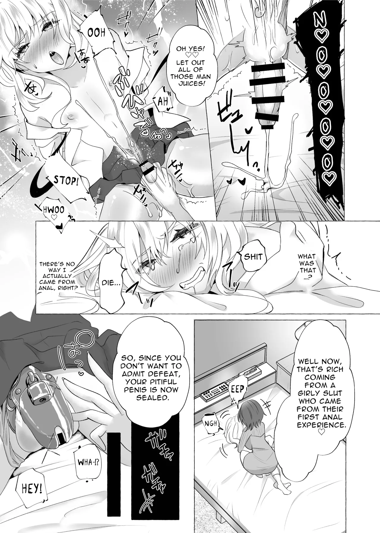 Yuuri 100% Feminization ~Crossdressing boy turned to Femswine~ page 11 full