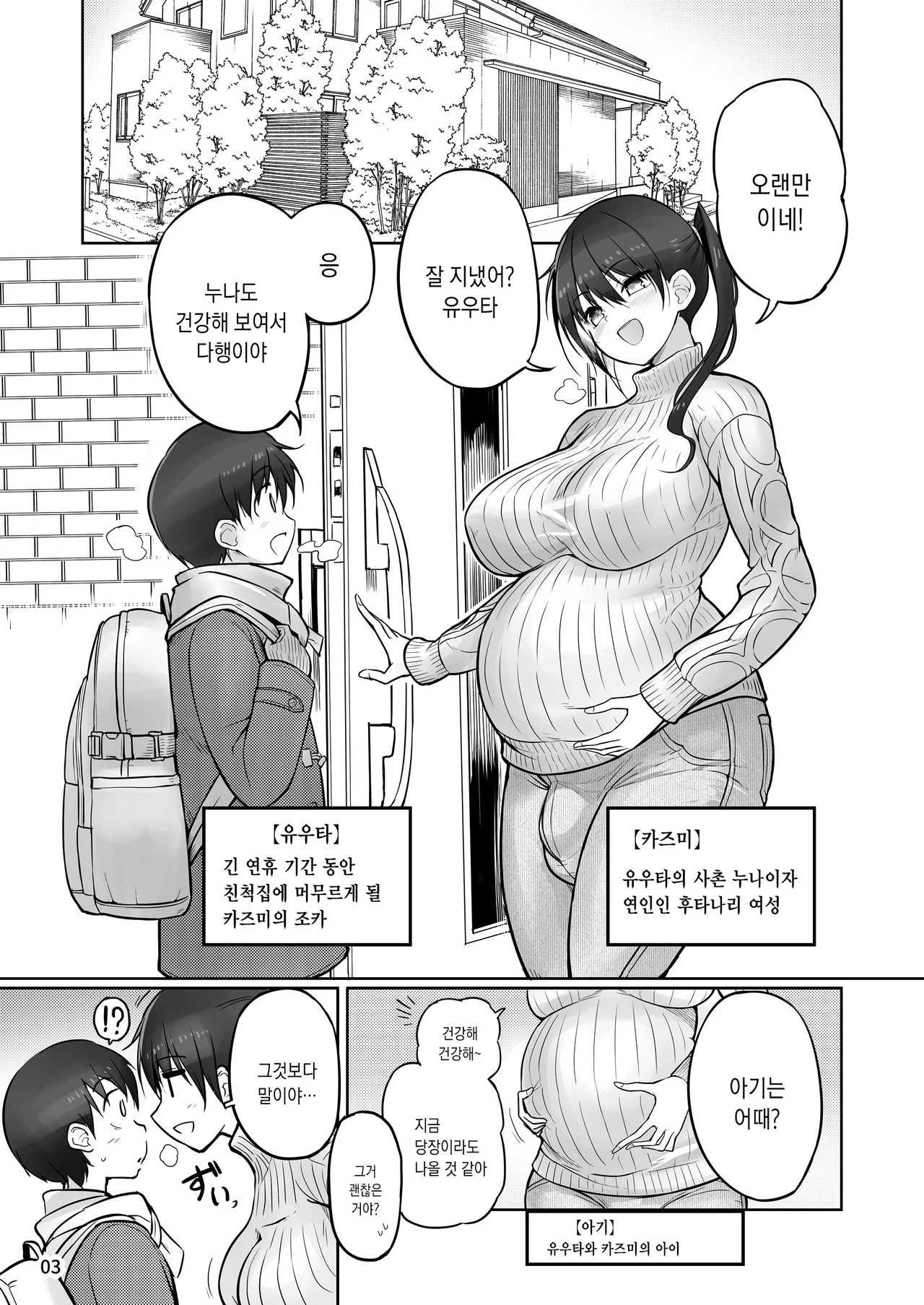 Futanari Onee-chan Seieki Furo Shussan Sex ｜후타나리 누나 정액 목욕 출산 섹스 page 4 full