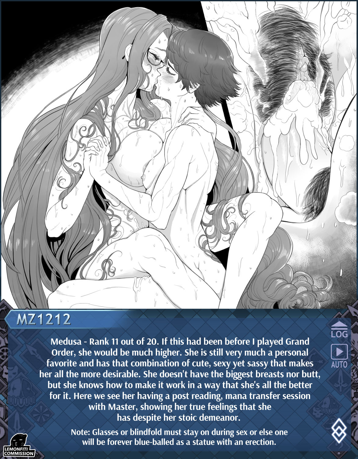 Lemonfiti MZ1212 20 Fate/Grand Order waifus, paired with Hakuno Kishinami from Fate/Extra Incomplete page 11 full