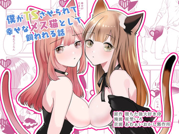 [Amulai Okashi Seisakusho (Hoshino Iro)] Boku ga TS Saserarete, Shiawasena Mesu Neko Toshite Kawareru Hanashi cover